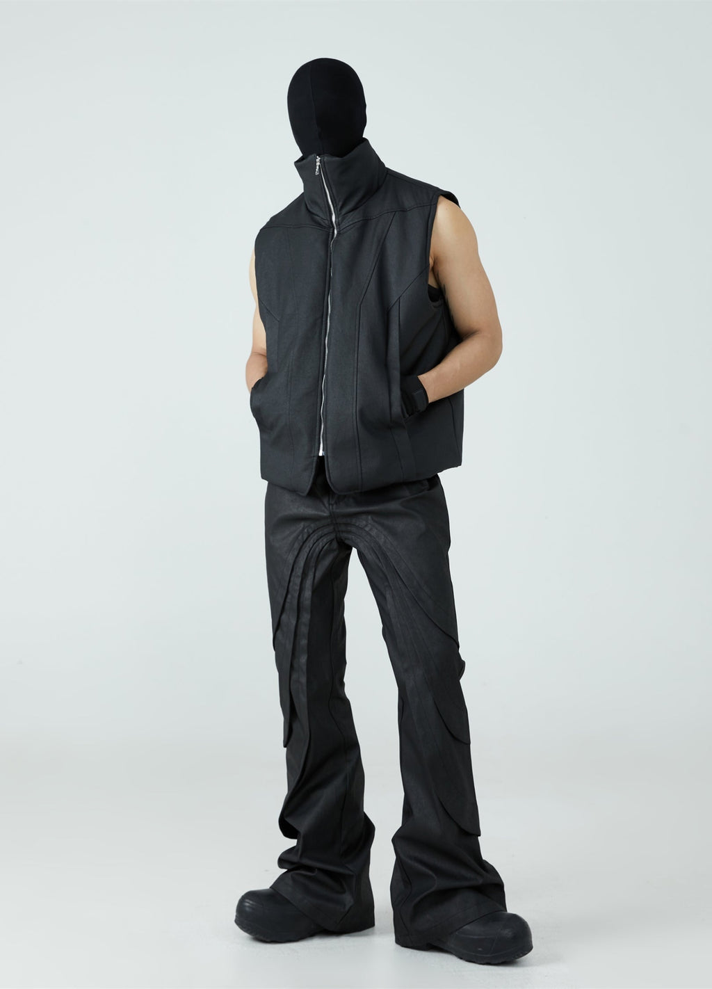 23FW Waxed Cotton Vest