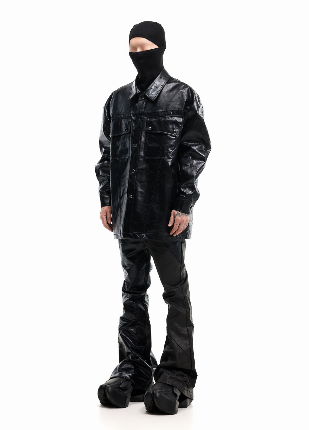 SHATTERED VOID LEATHER SHIRT