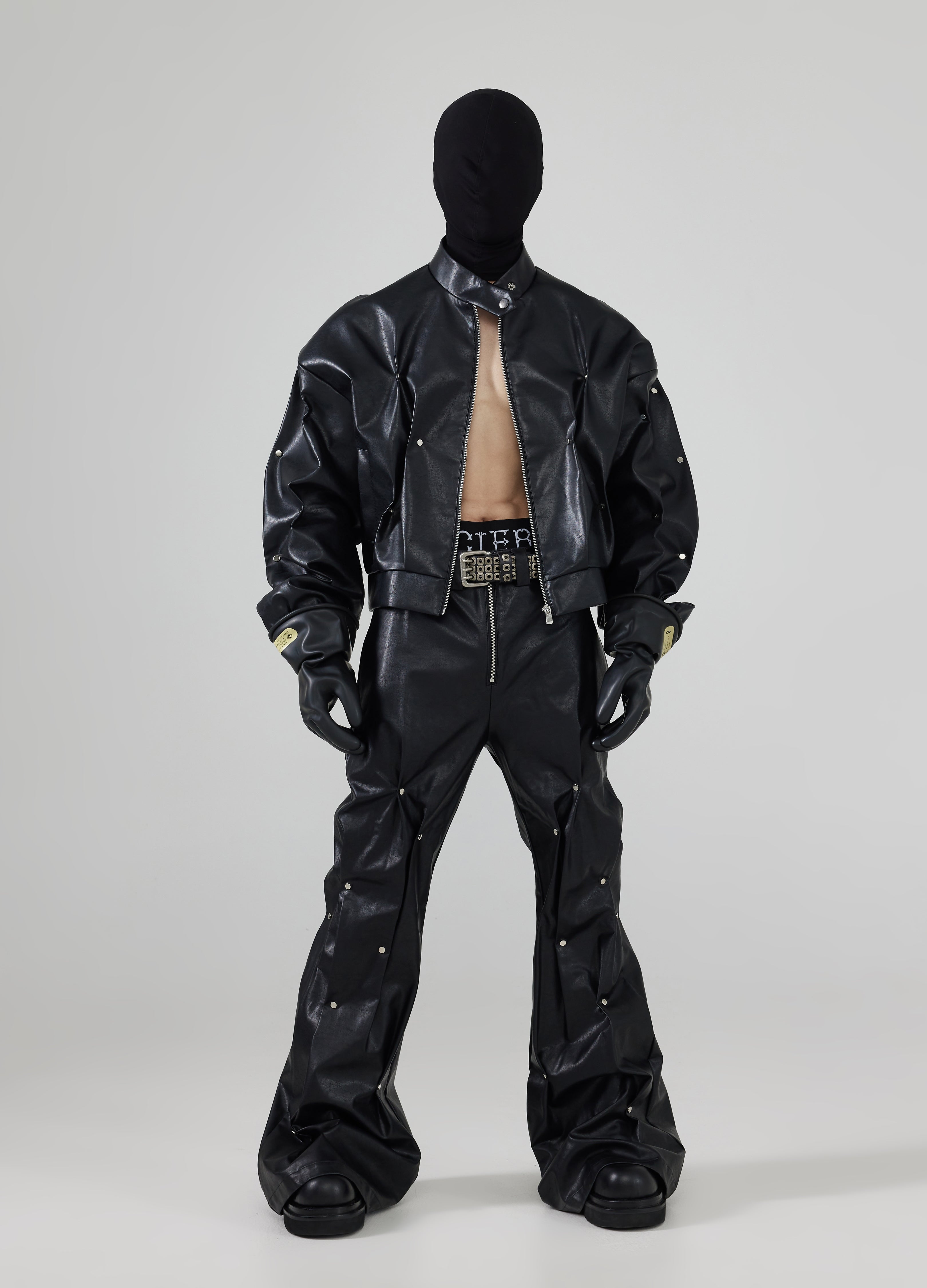 24FW Studded Cropped Jacket