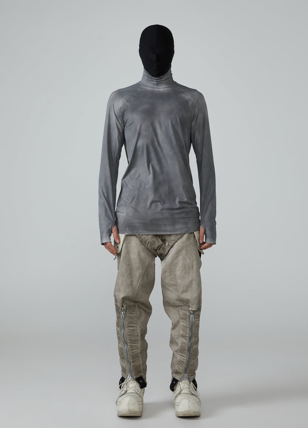 23FW Graphite Edge Slim High-Neck Tee