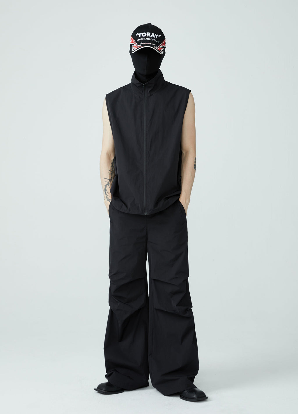 23SS Zephyr Stand-Collar Vest