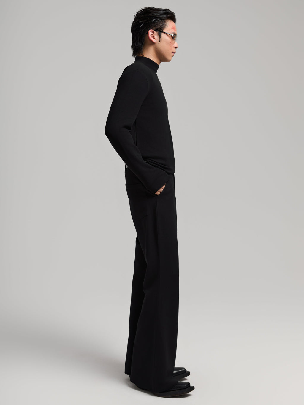 24AW Kaschmir-Rollkragenpullover