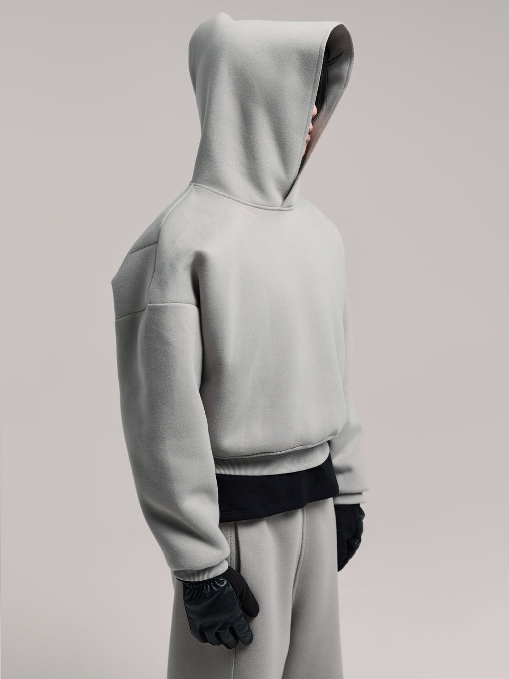 24AW Monkley Grey 600G Heavy Hoodie