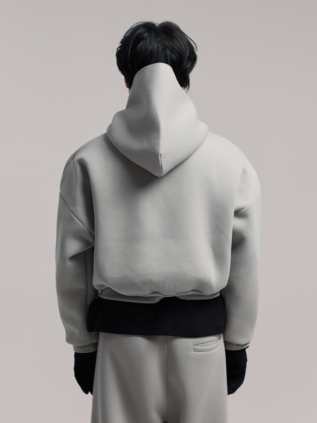 24AW Monkley Grey 600G Heavy Hoodie