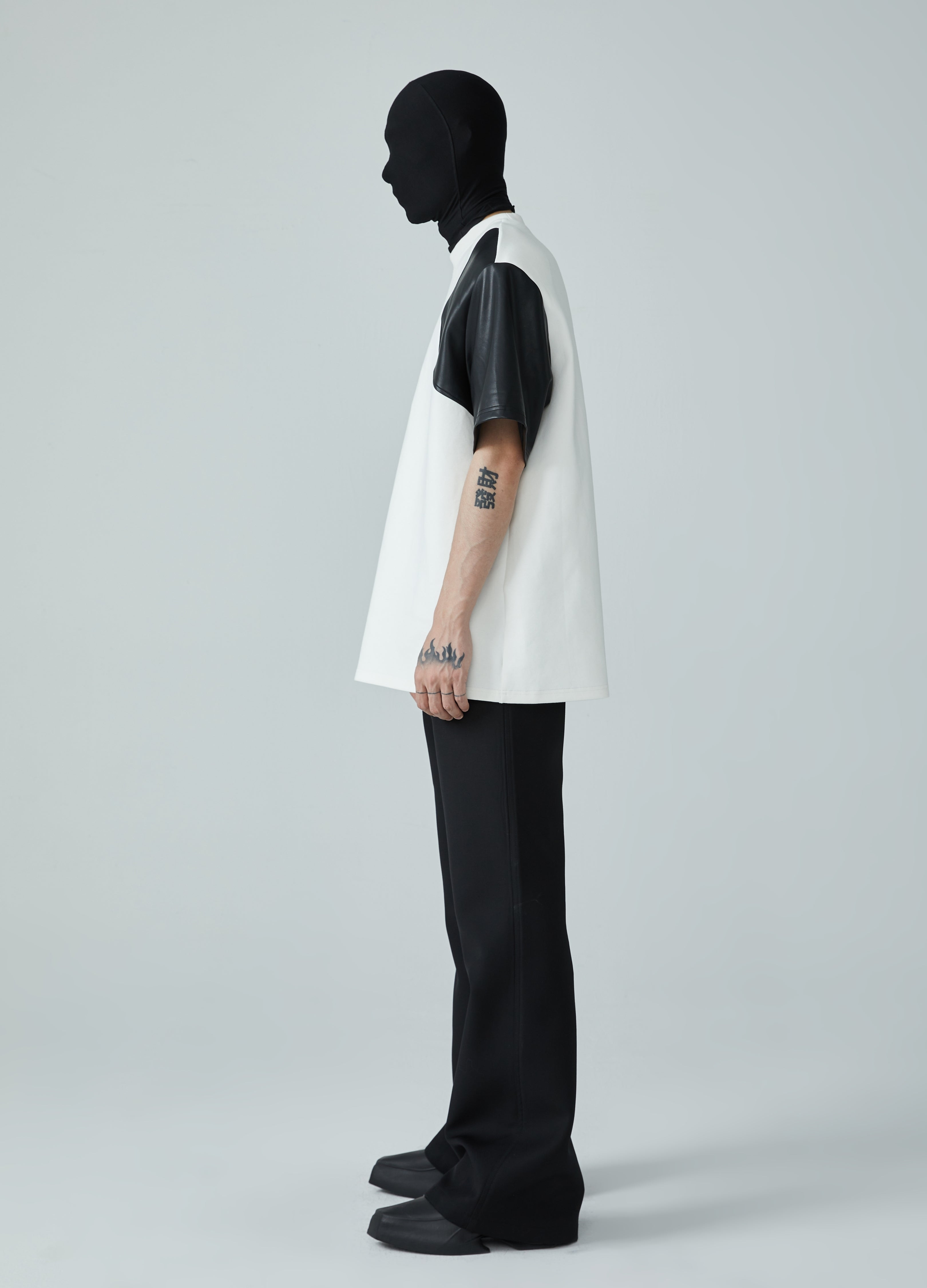 23FW Leather Pad Jin & Jang Tee