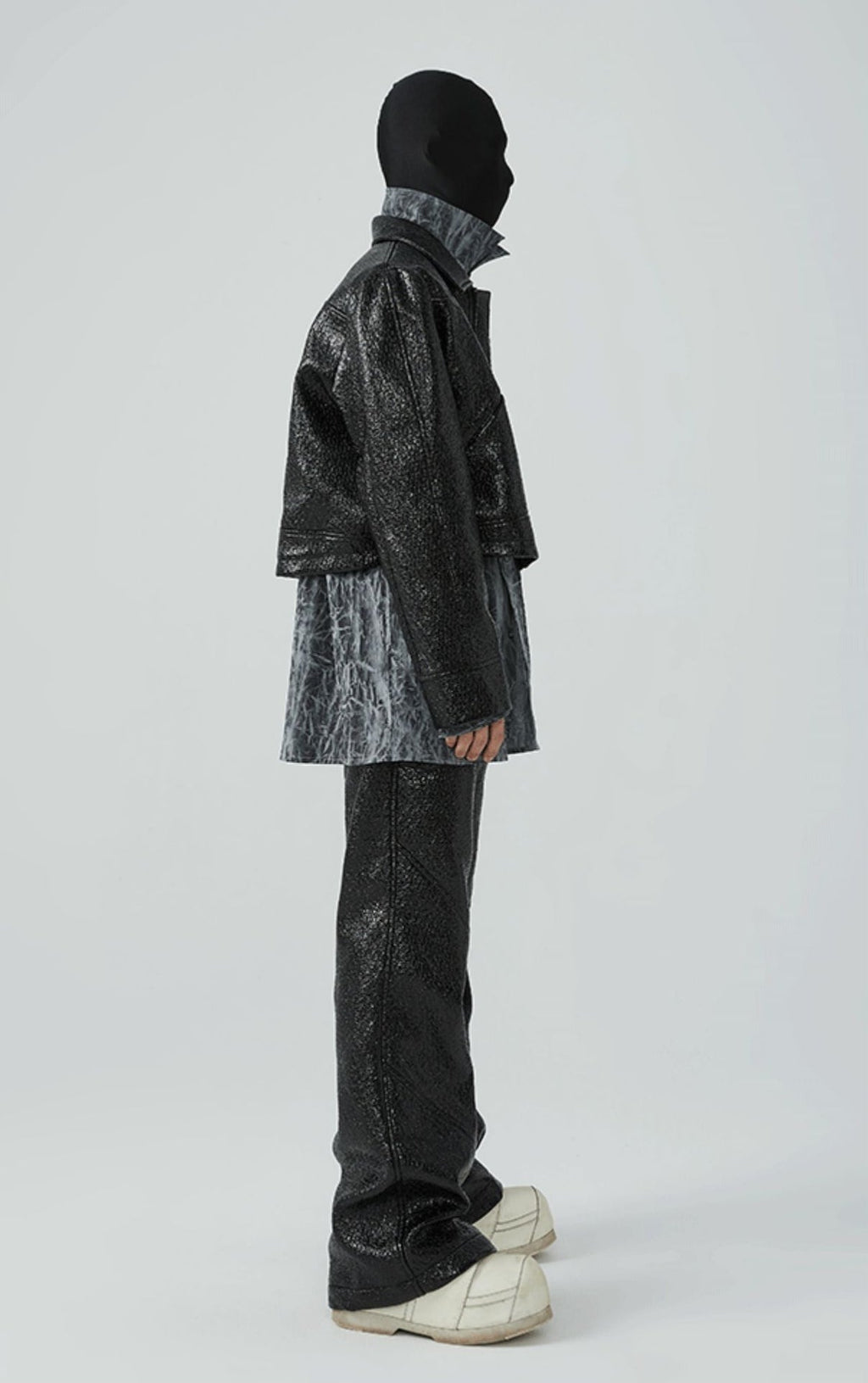22SS Pitch Paradigm Cropped Coat