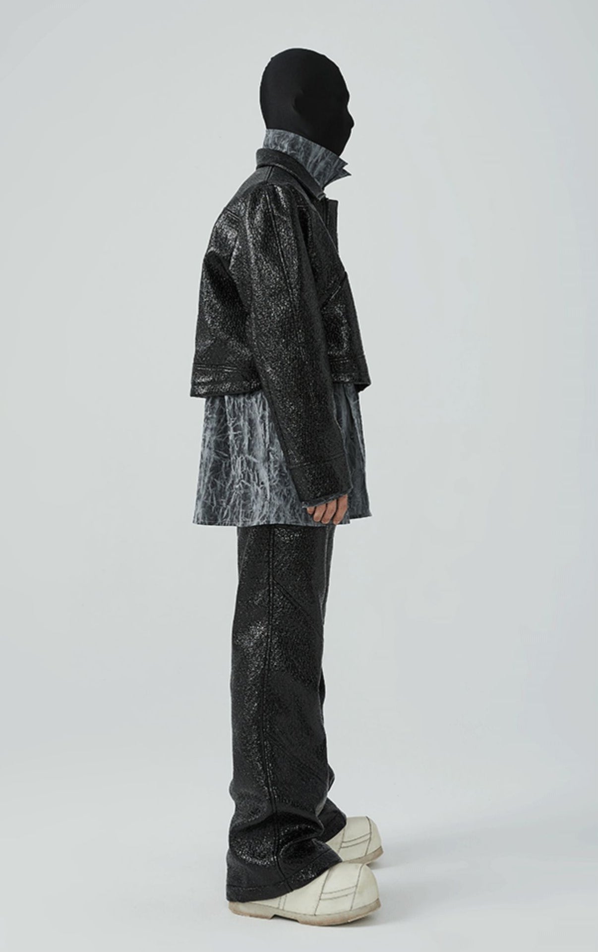 22SS Pitch Paradigm Cropped Coat