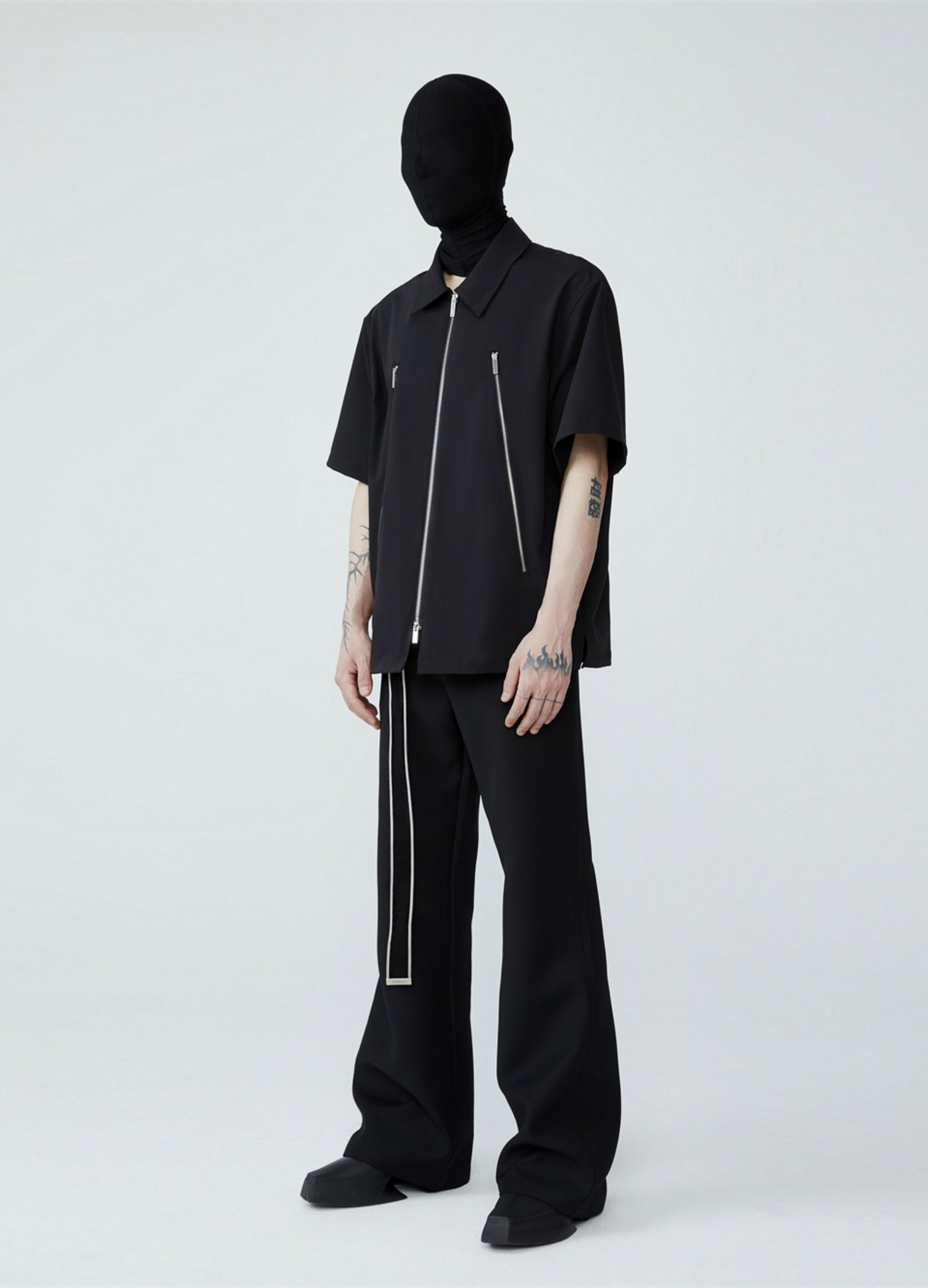 23SS Monsoon Zip Shirt