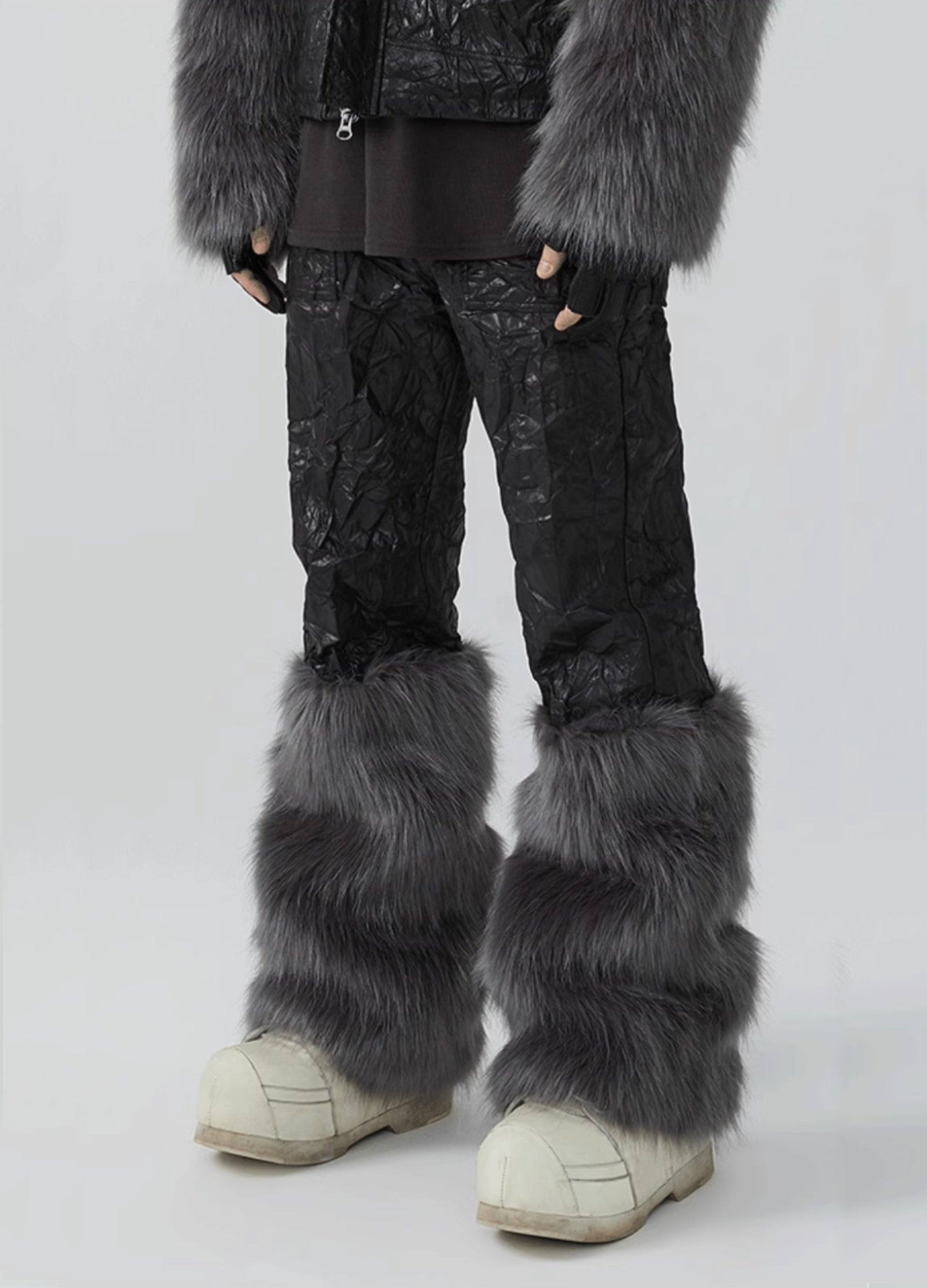 22SS Nightshade Ensemble: Vulpine Drape Bottoms