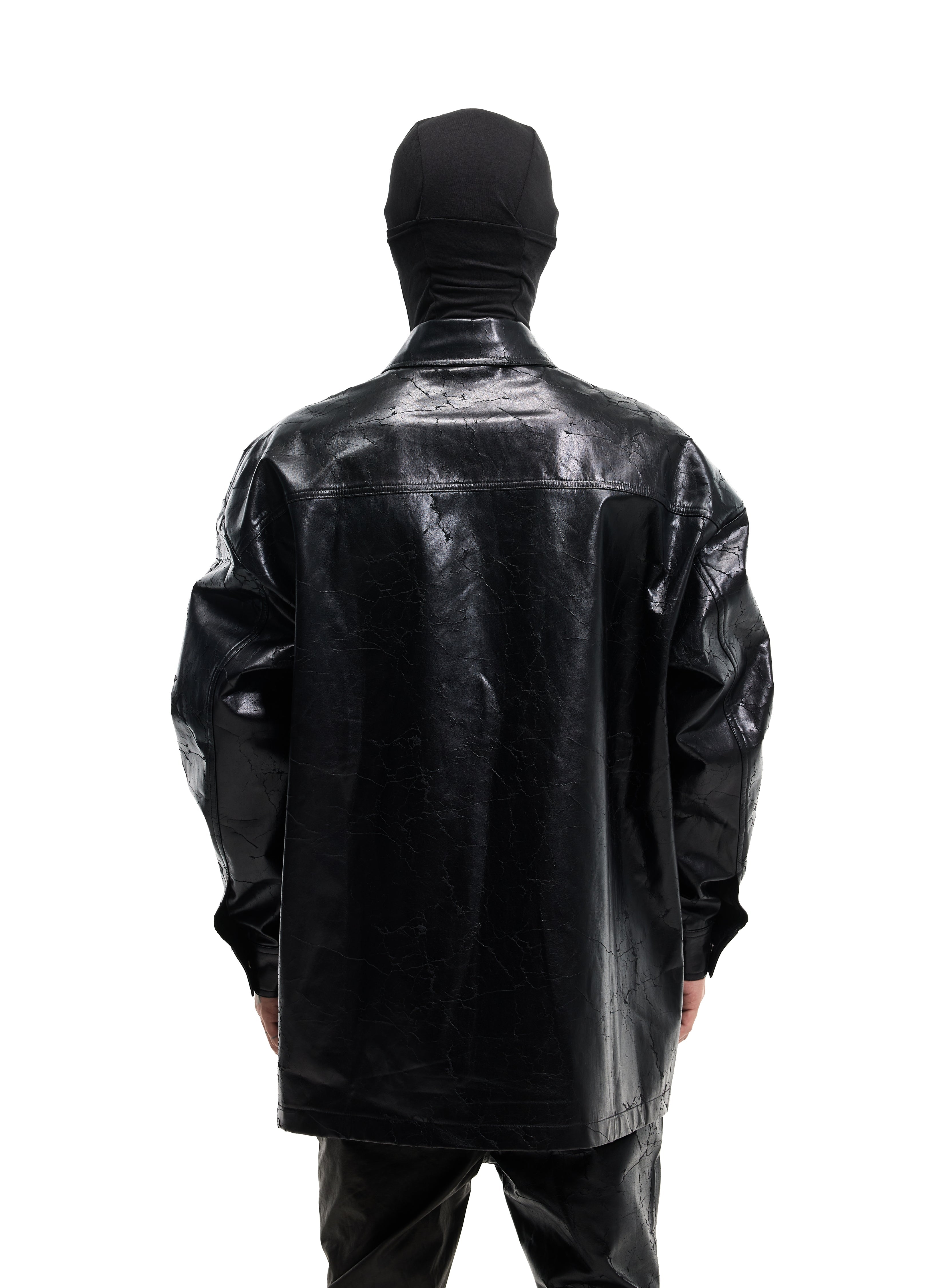 SHATTERED VOID LEATHER SHIRT