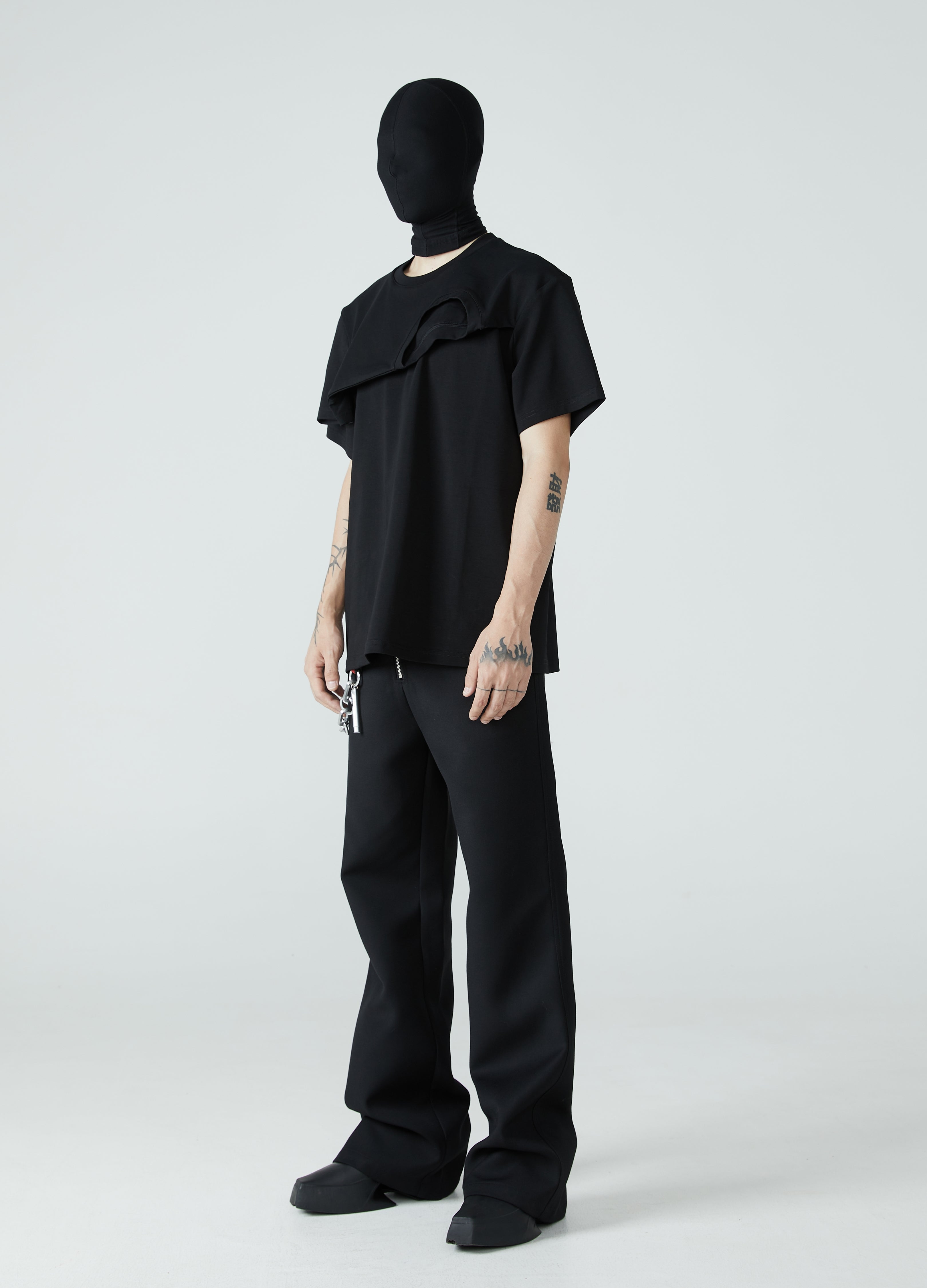 23FW Faux-Layered Typographic Tee