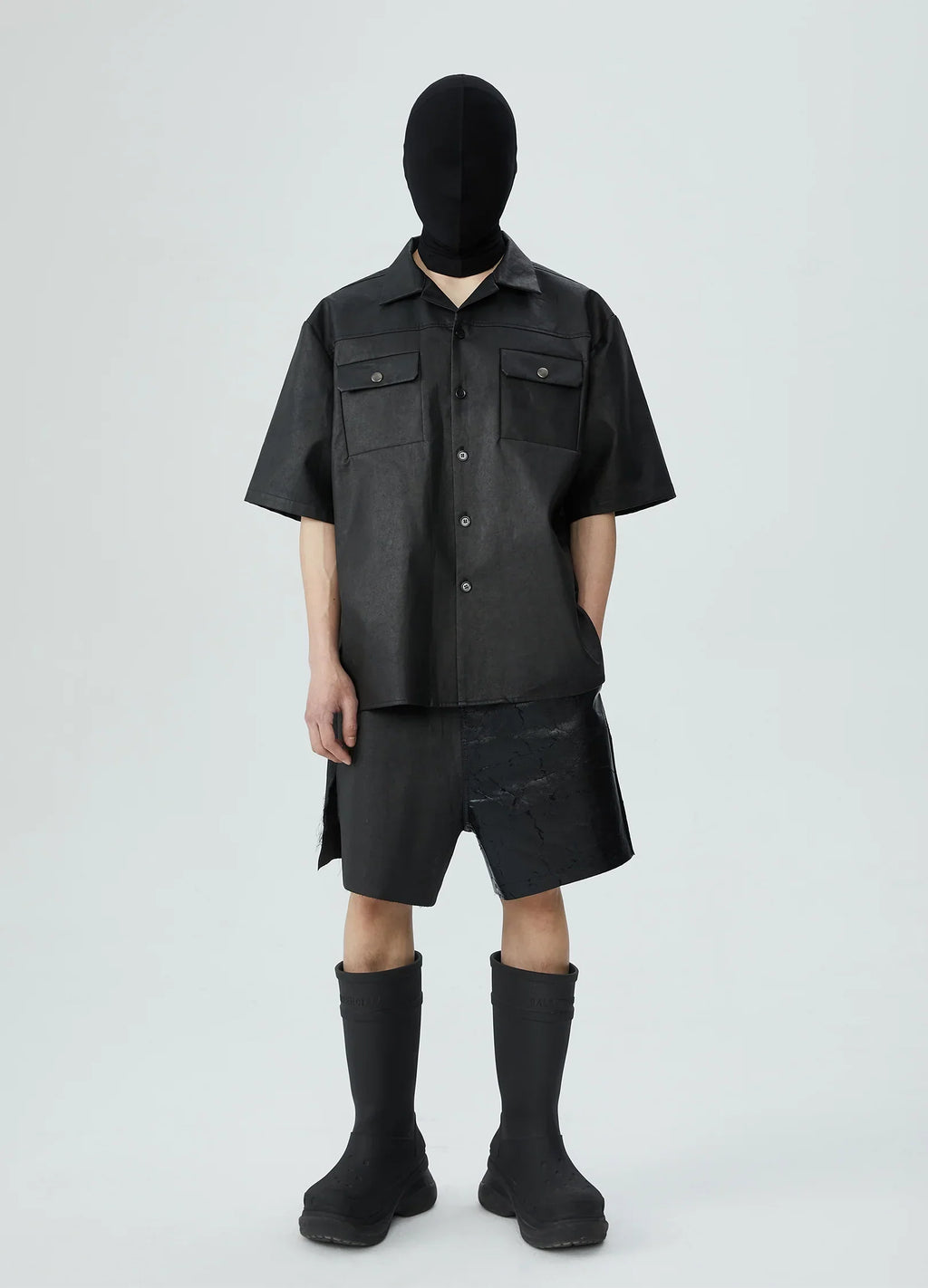 23SS Craftman's Waxed Shirt