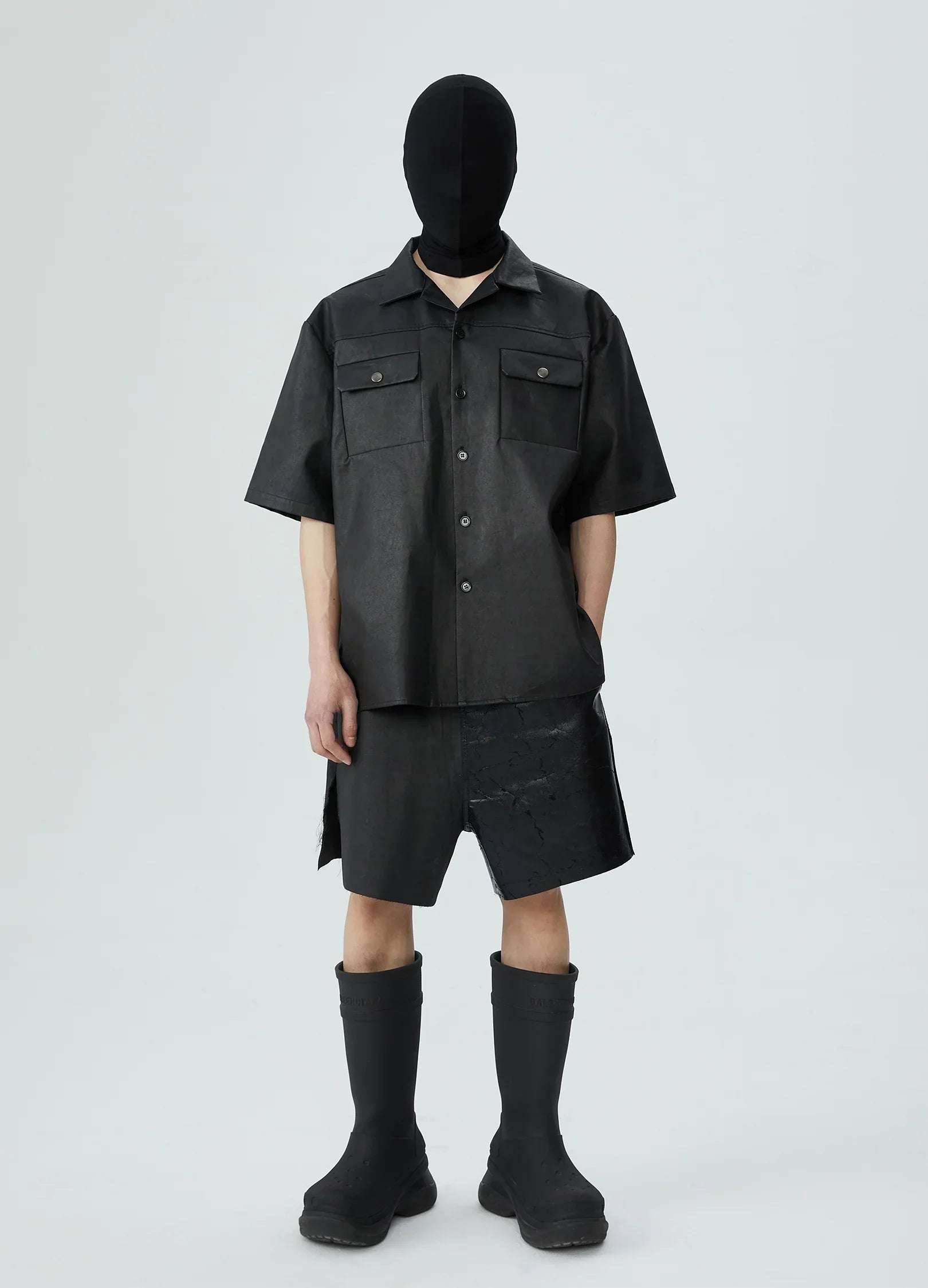 23SS Craftman's Waxed Shirt