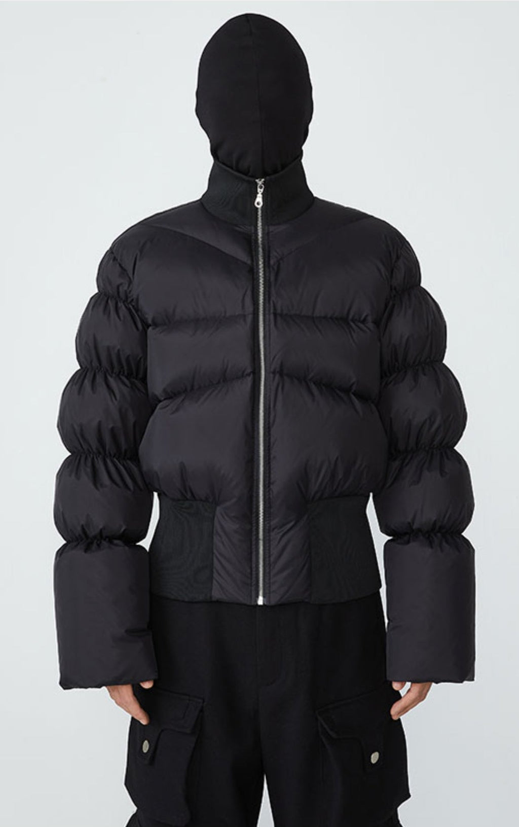 22FW Nocturnal Eclipse Crop Puffer