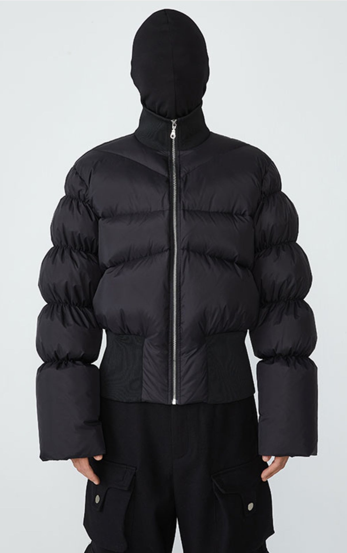 22FW Nocturnal Eclipse Crop Puffer