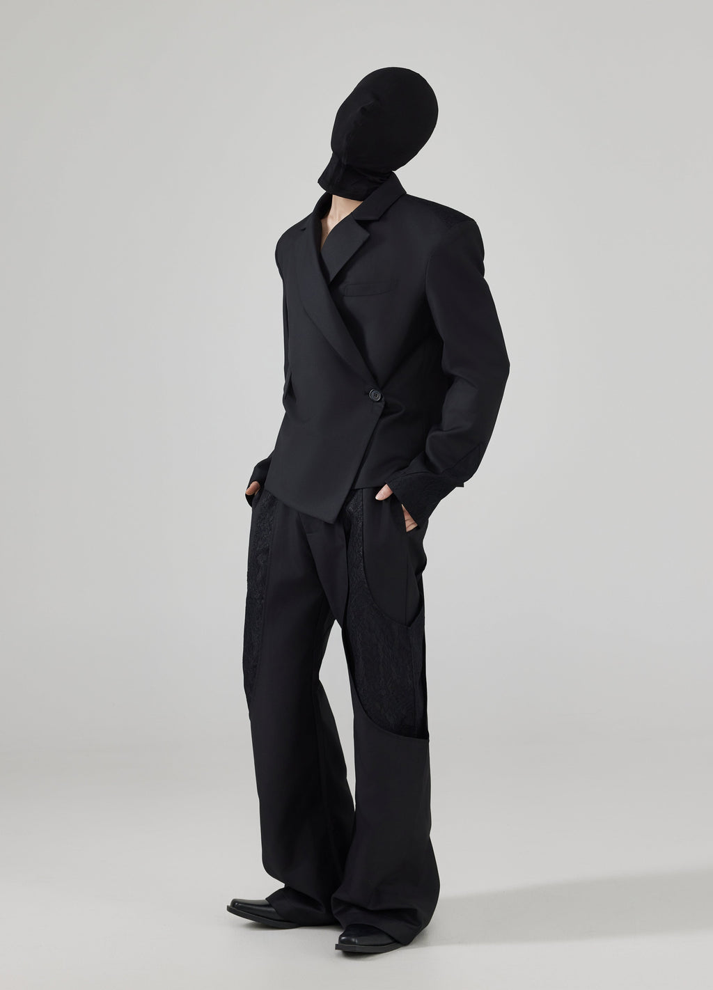 24FW Asymmetric Suit Jacket