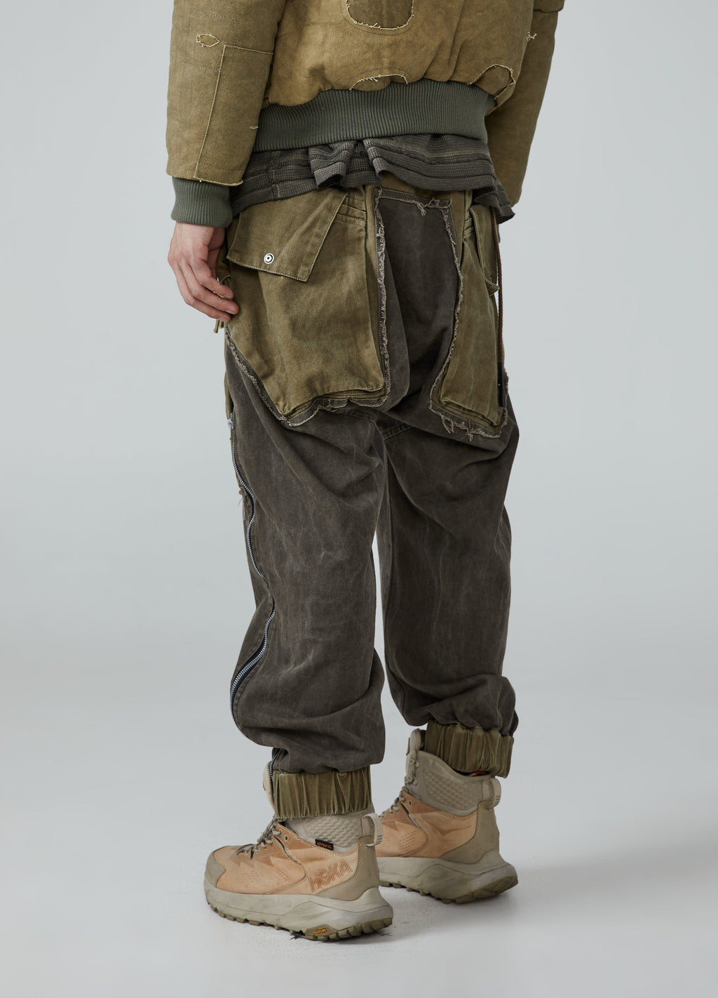 Wasteland Patchwork Work Jeans