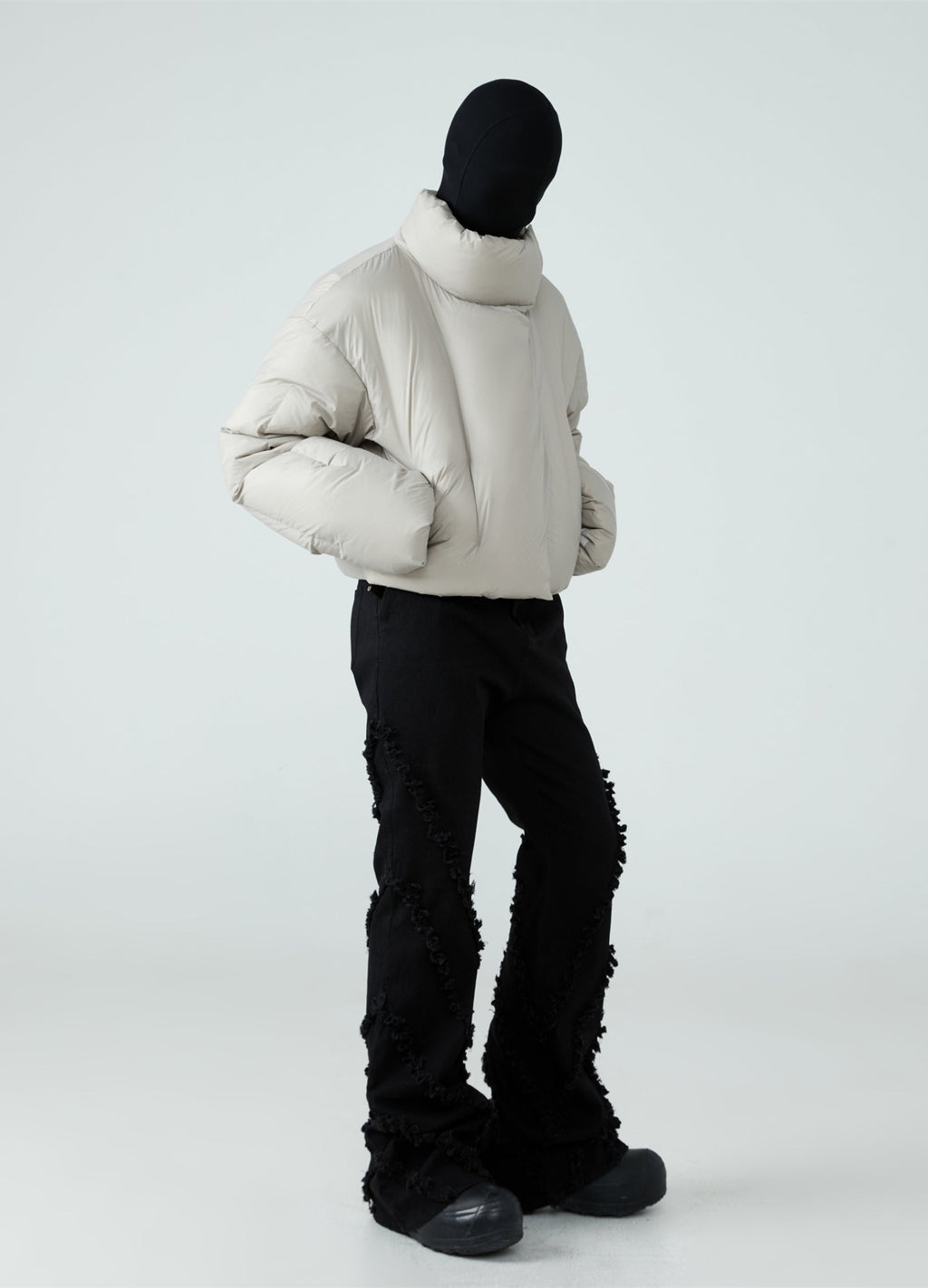 23FW Diagonal Placket Down Jacket