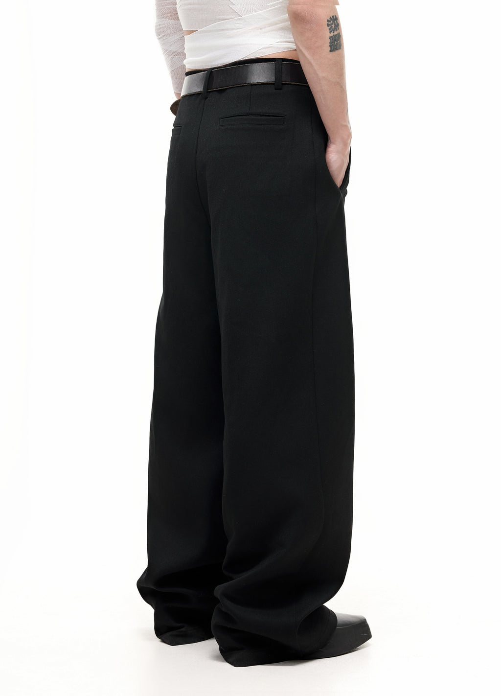 VANGUARD DRAPE WOOL PANTS