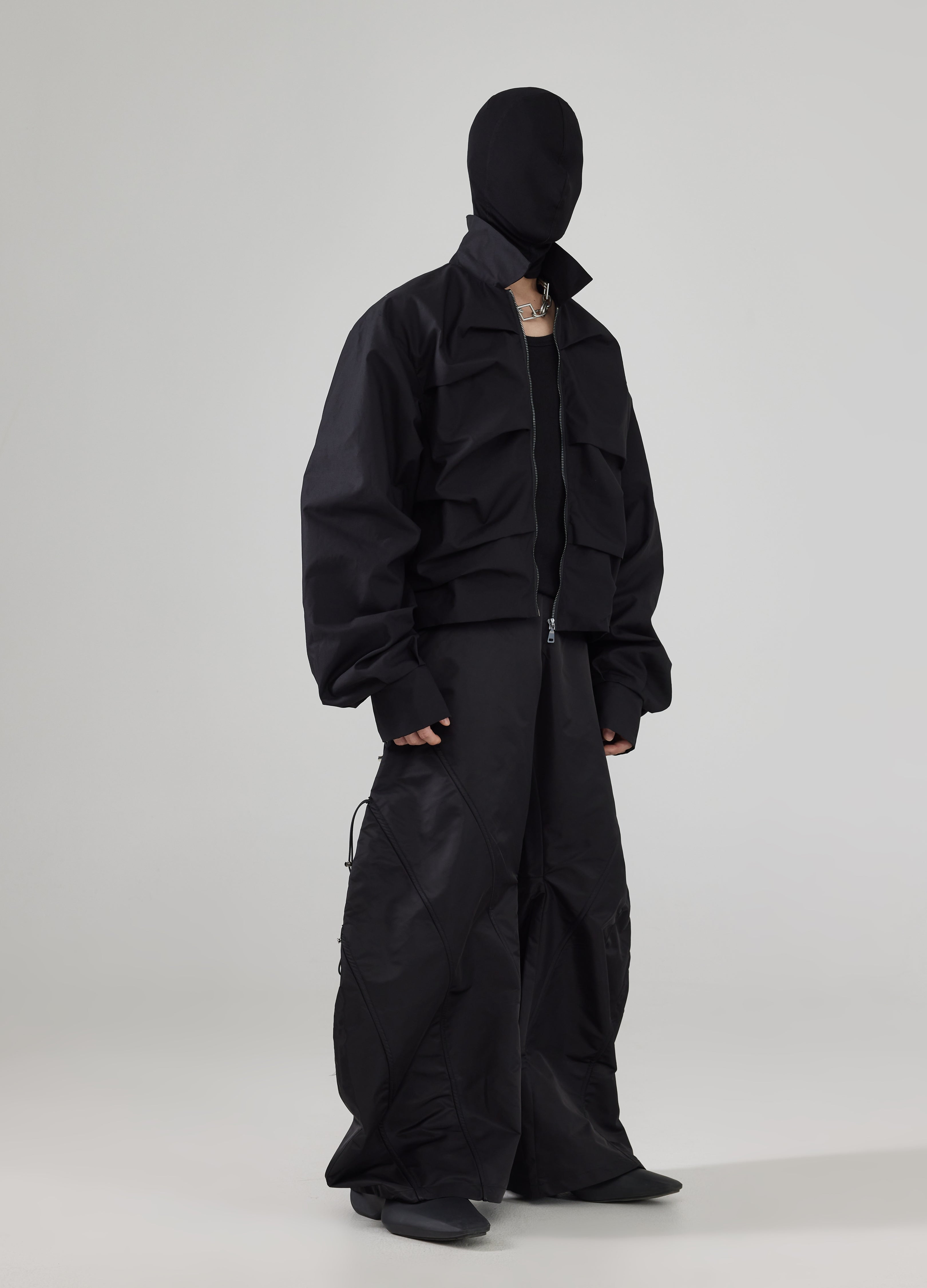 24FW Layered Pleat Jacket