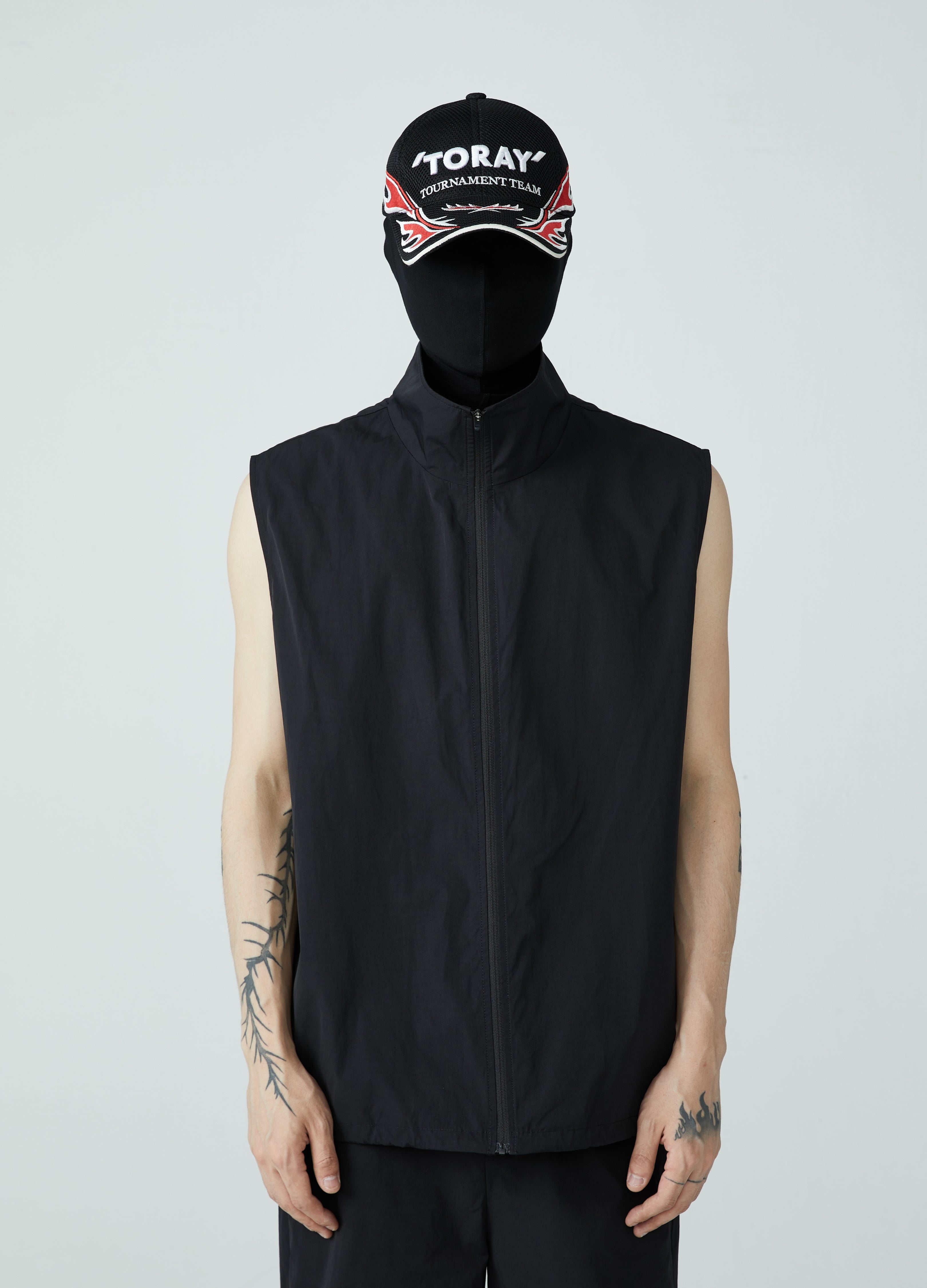 23SS Zephyr Stand-Collar Vest
