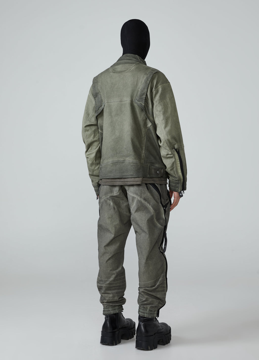 Wasteland Washed Distressed Denim Work Jacket