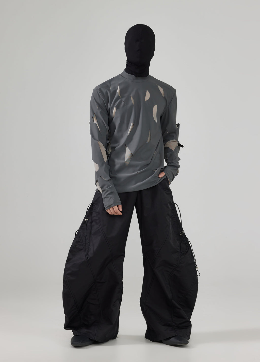 24FW Mesh Distress Tee