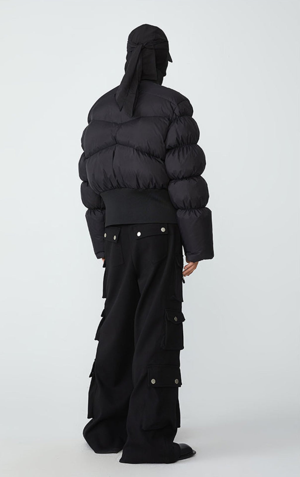 22FW Nocturnal Eclipse Crop Puffer