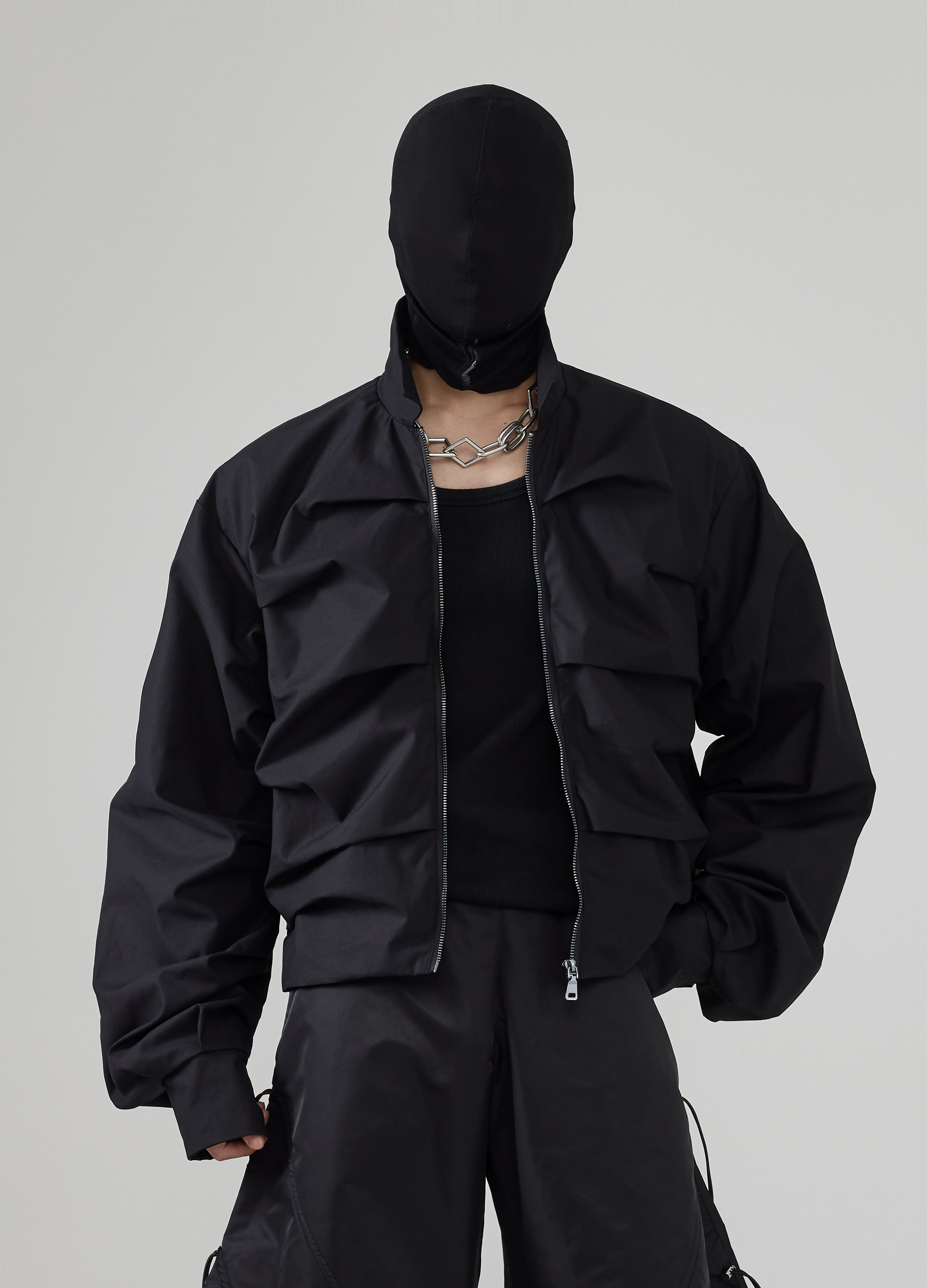 24FW Layered Pleat Jacket