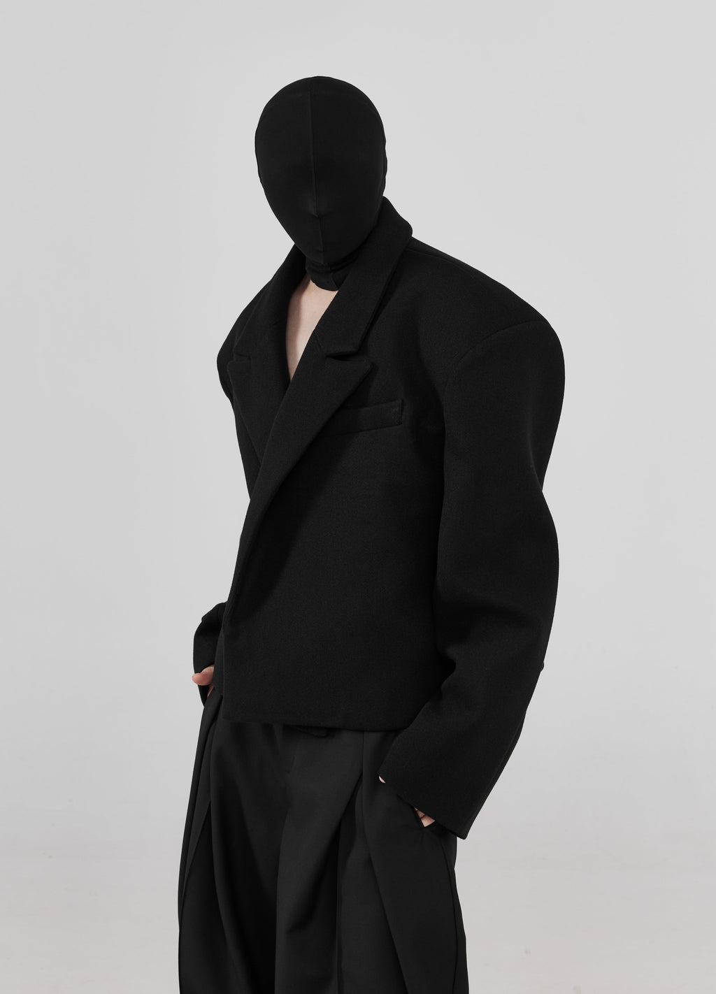 24FW Shadowline Structured Blazer