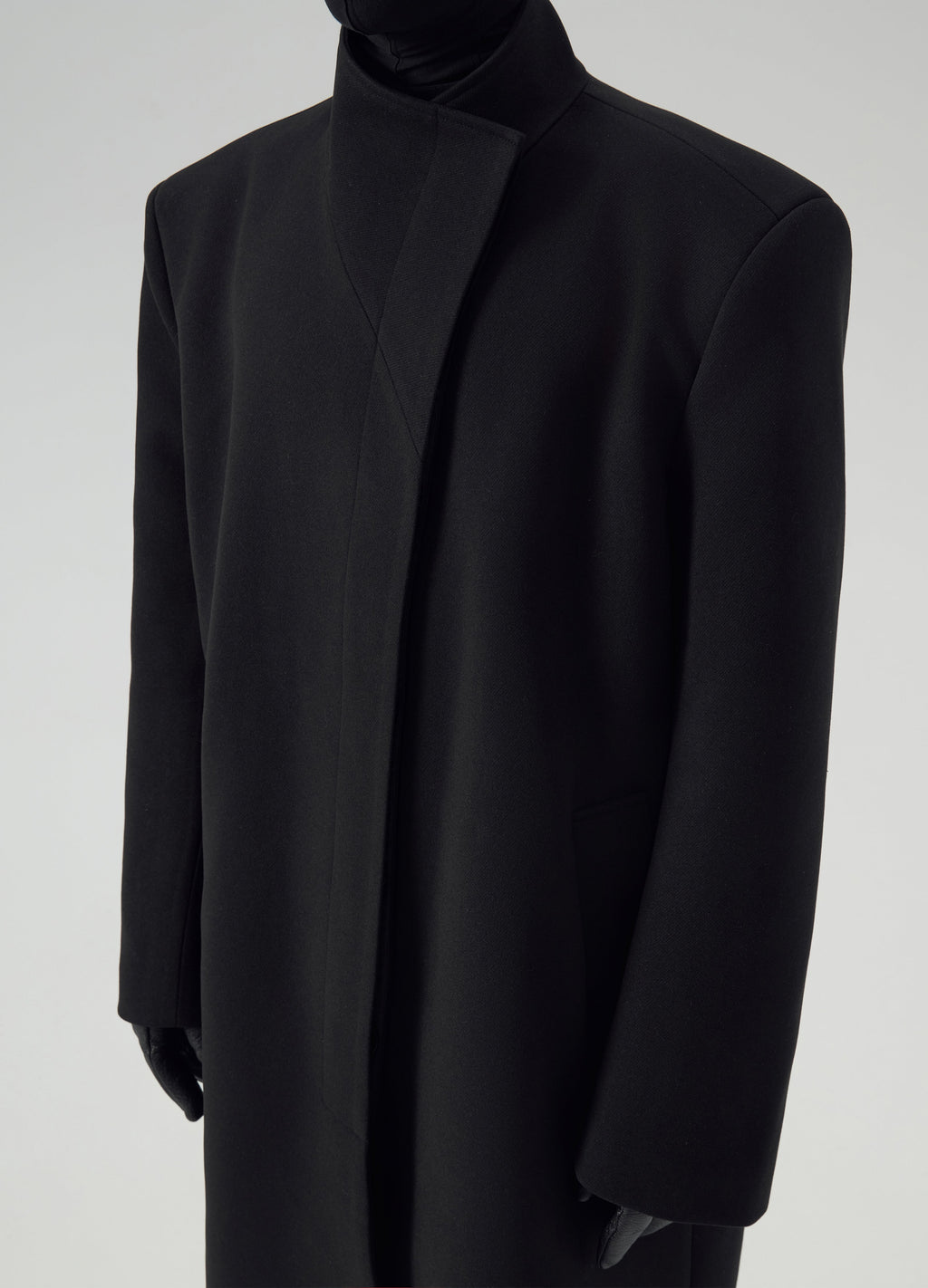 24FW CLASSIC STAND COLLAR LONG COAT