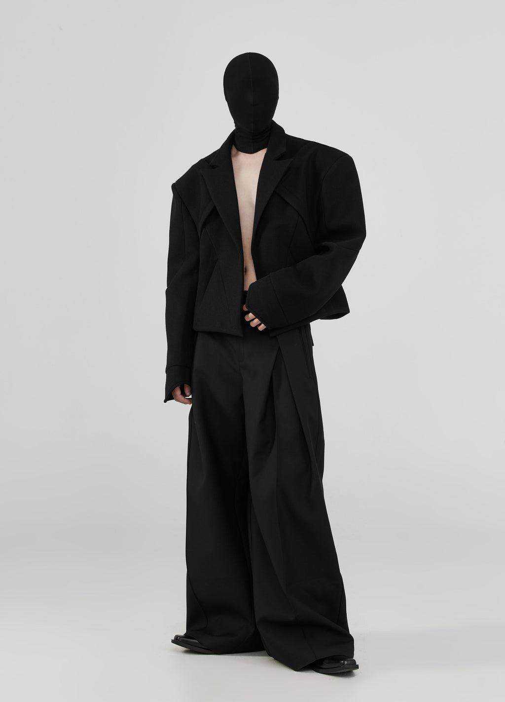 24FW Dark Strata Wool Jacket