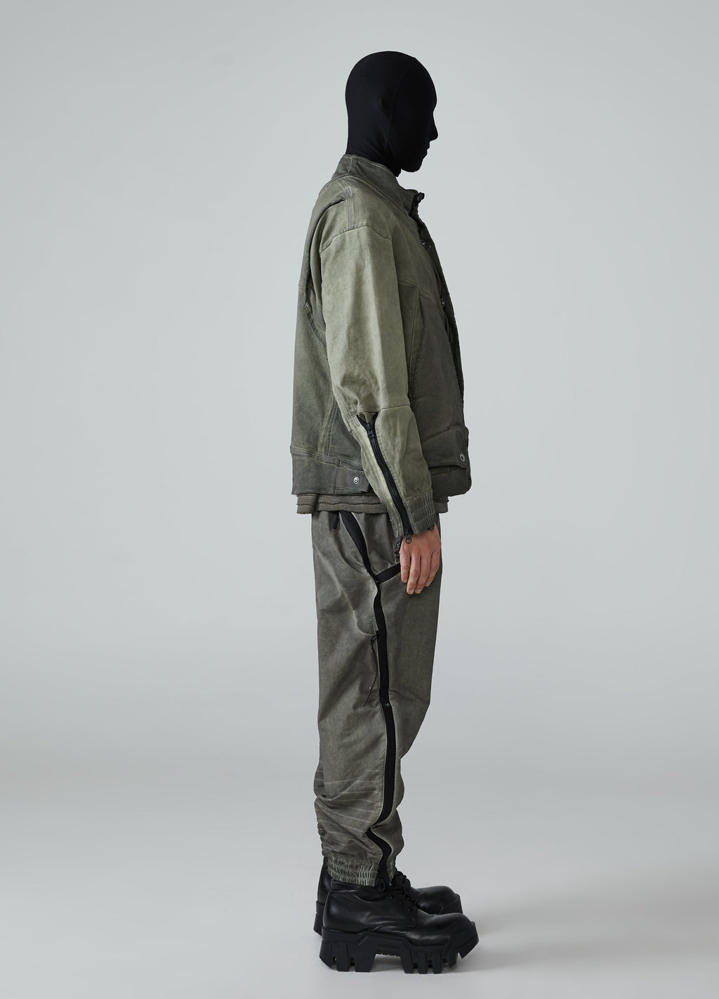 Wasteland Washed Distressed Denim Work Jacket