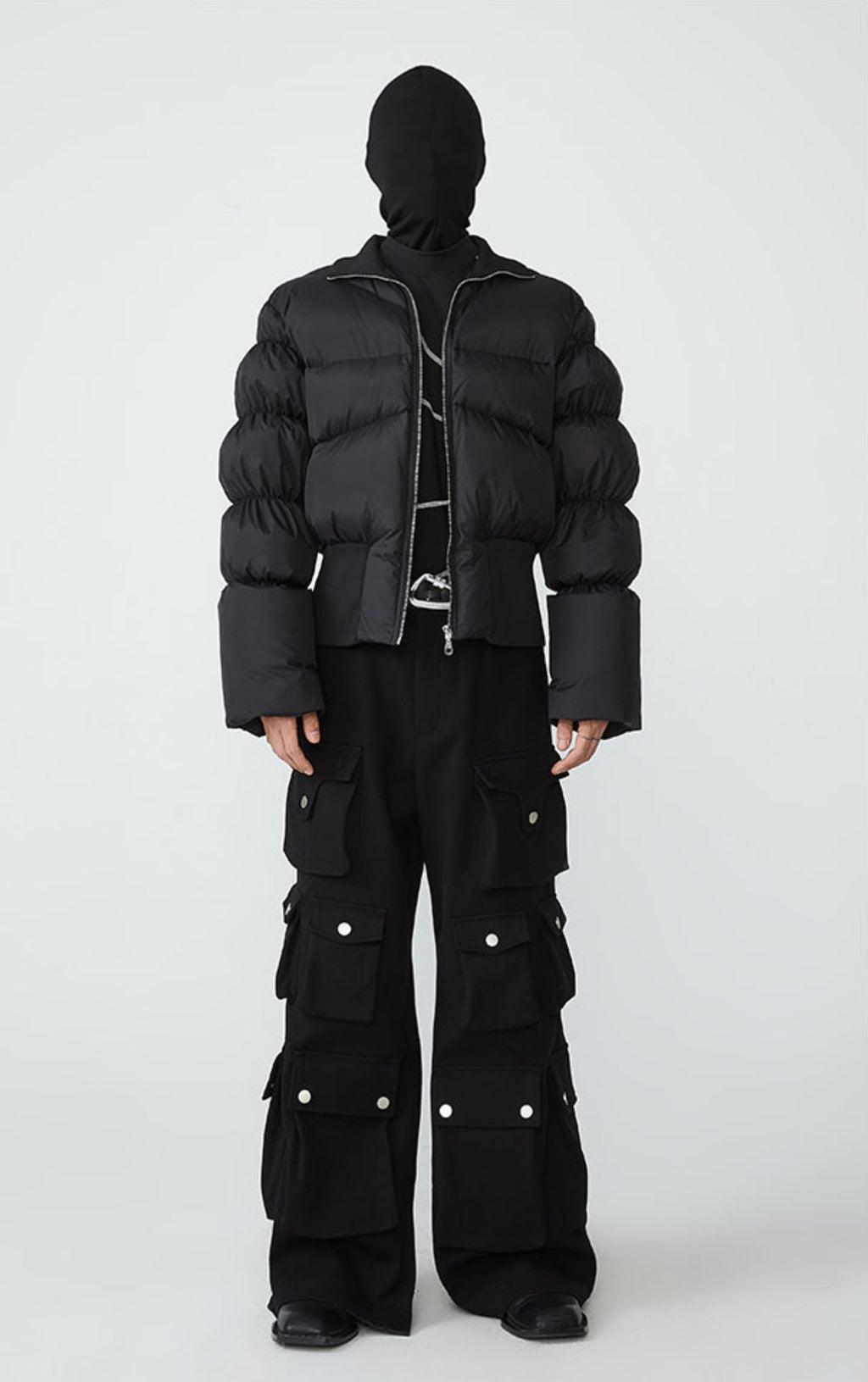 22FW Nocturnal Eclipse Crop Puffer