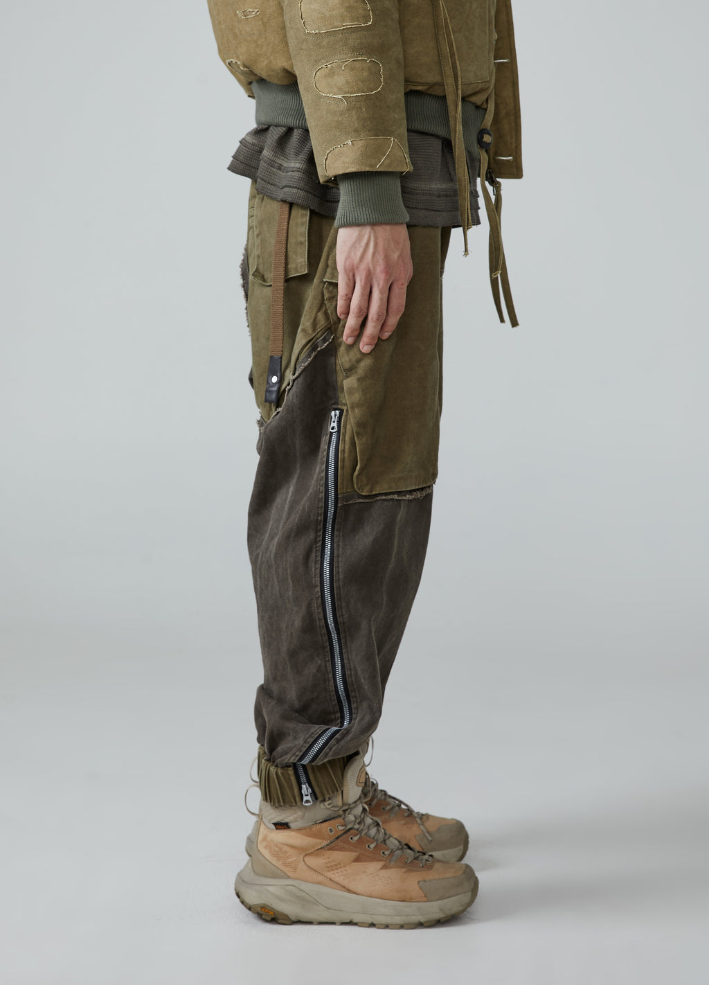 Wasteland Patchwork Work Jeans