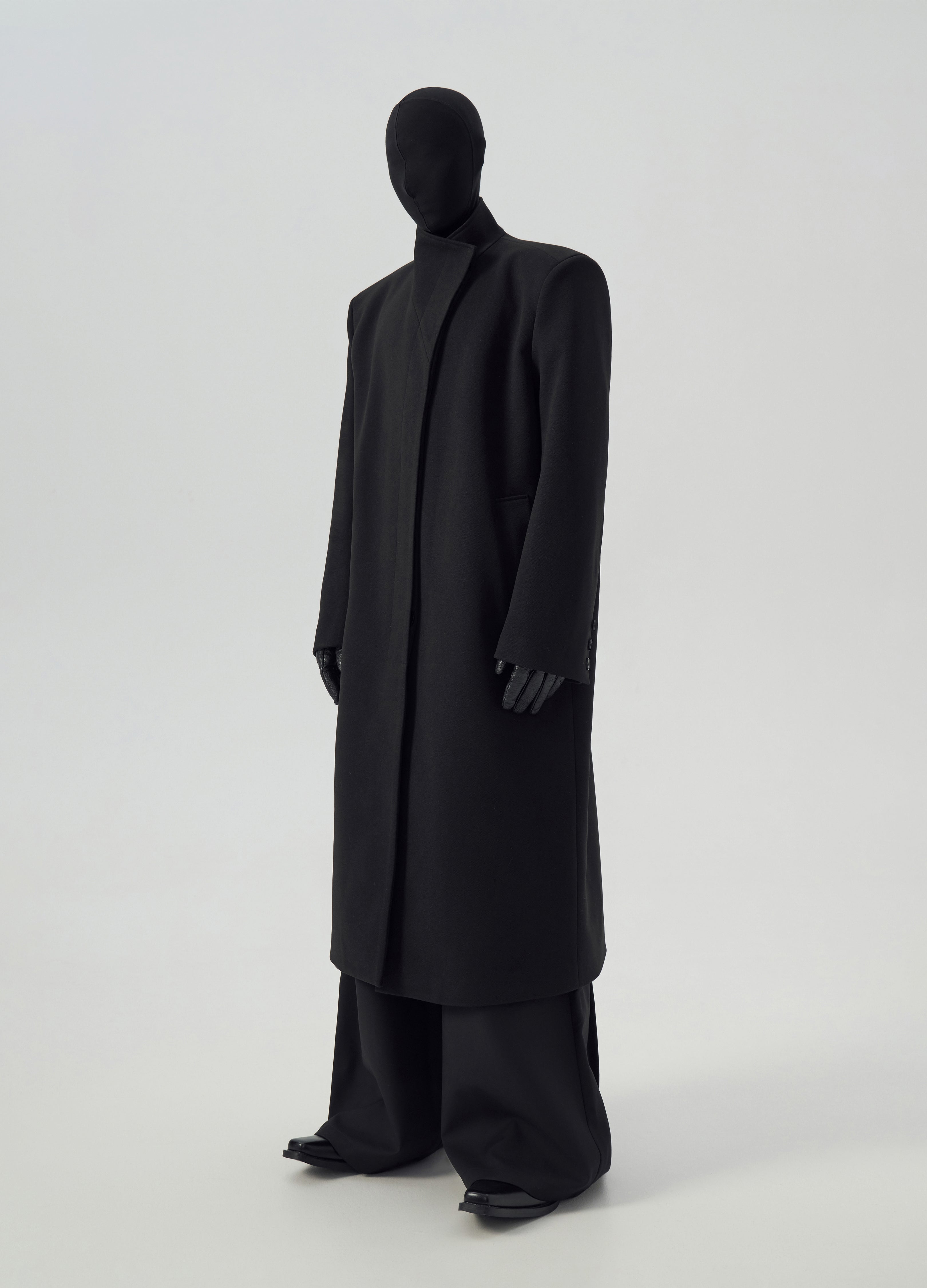 24FW CLASSIC STAND COLLAR LONG COAT