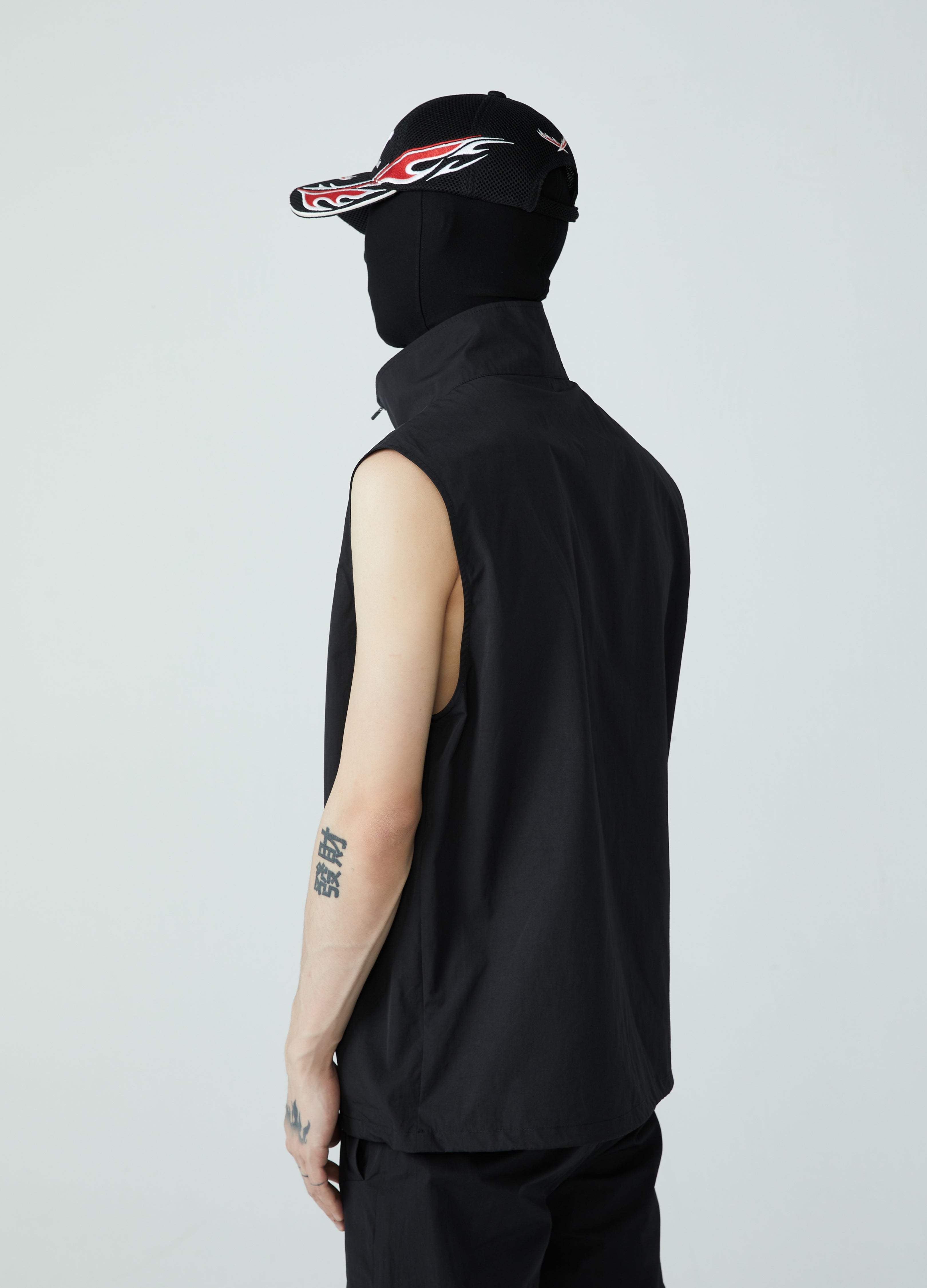 23SS Zephyr Stand-Collar Vest