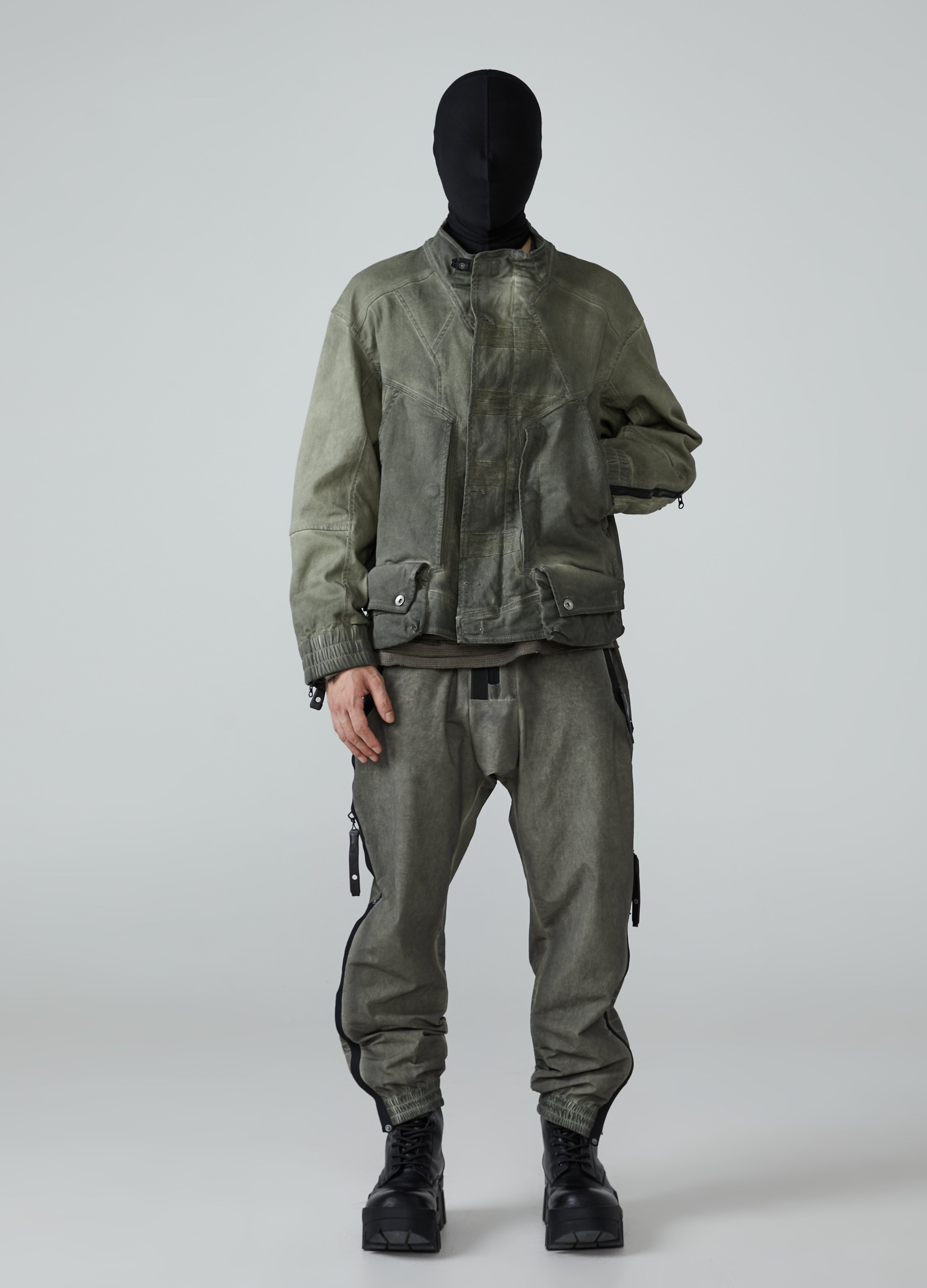 Wasteland Washed Distressed Denim Work Jacket