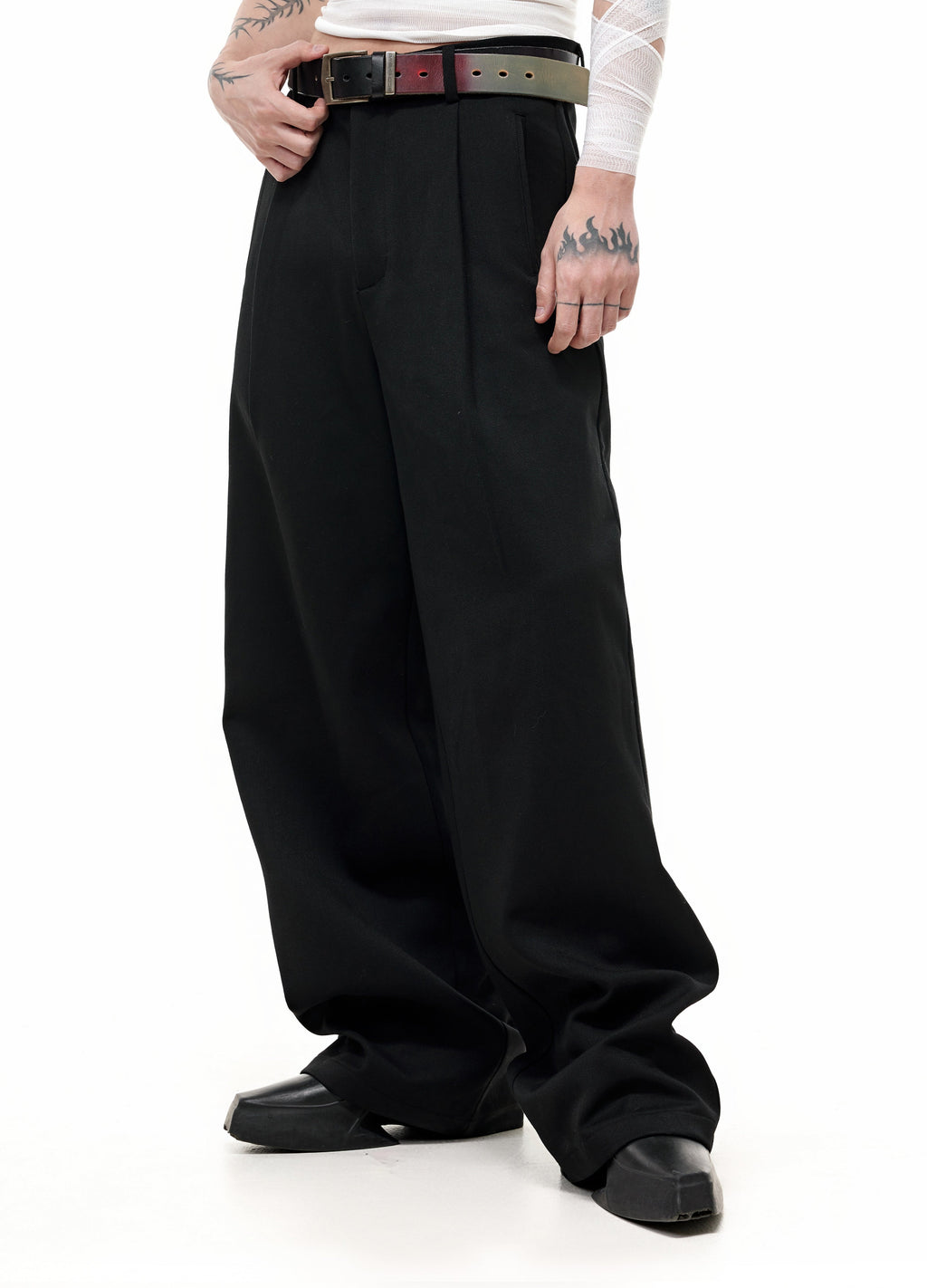 VANGUARD DRAPE WOOL PANTS