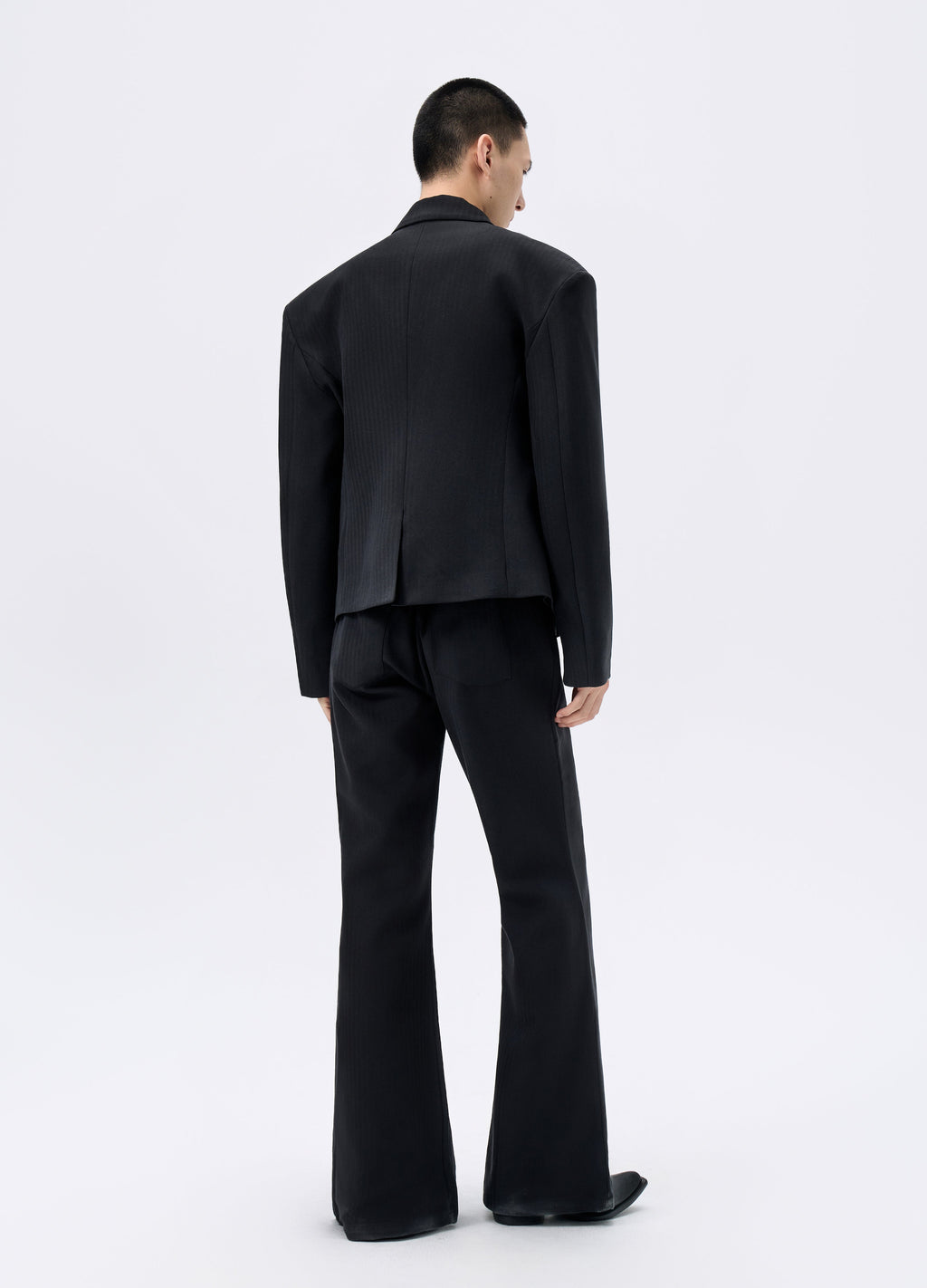 25FW HERRINGBONE HOURGLASS BLAZER