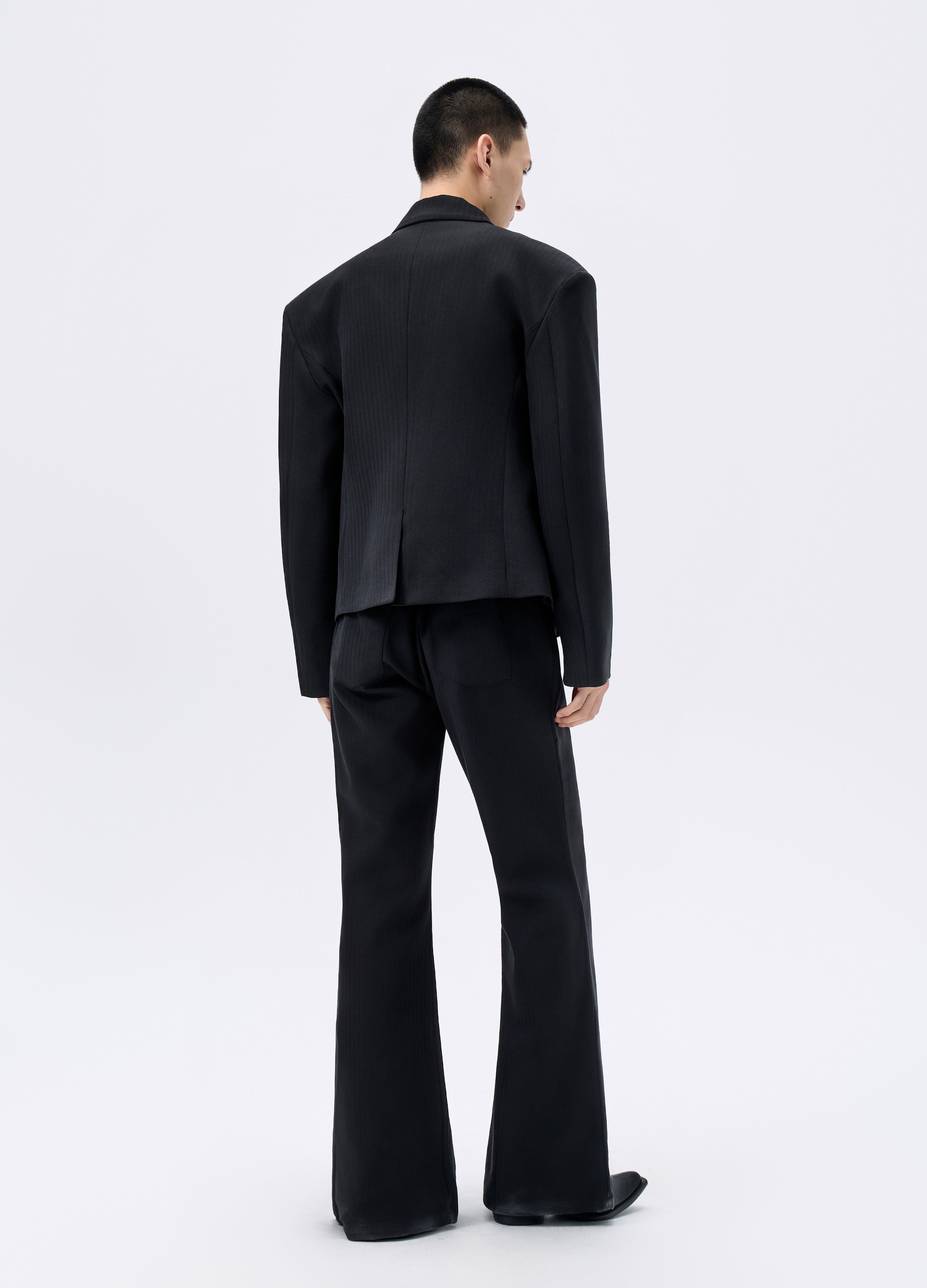 25FW HERRINGBONE HOURGLASS BLAZER