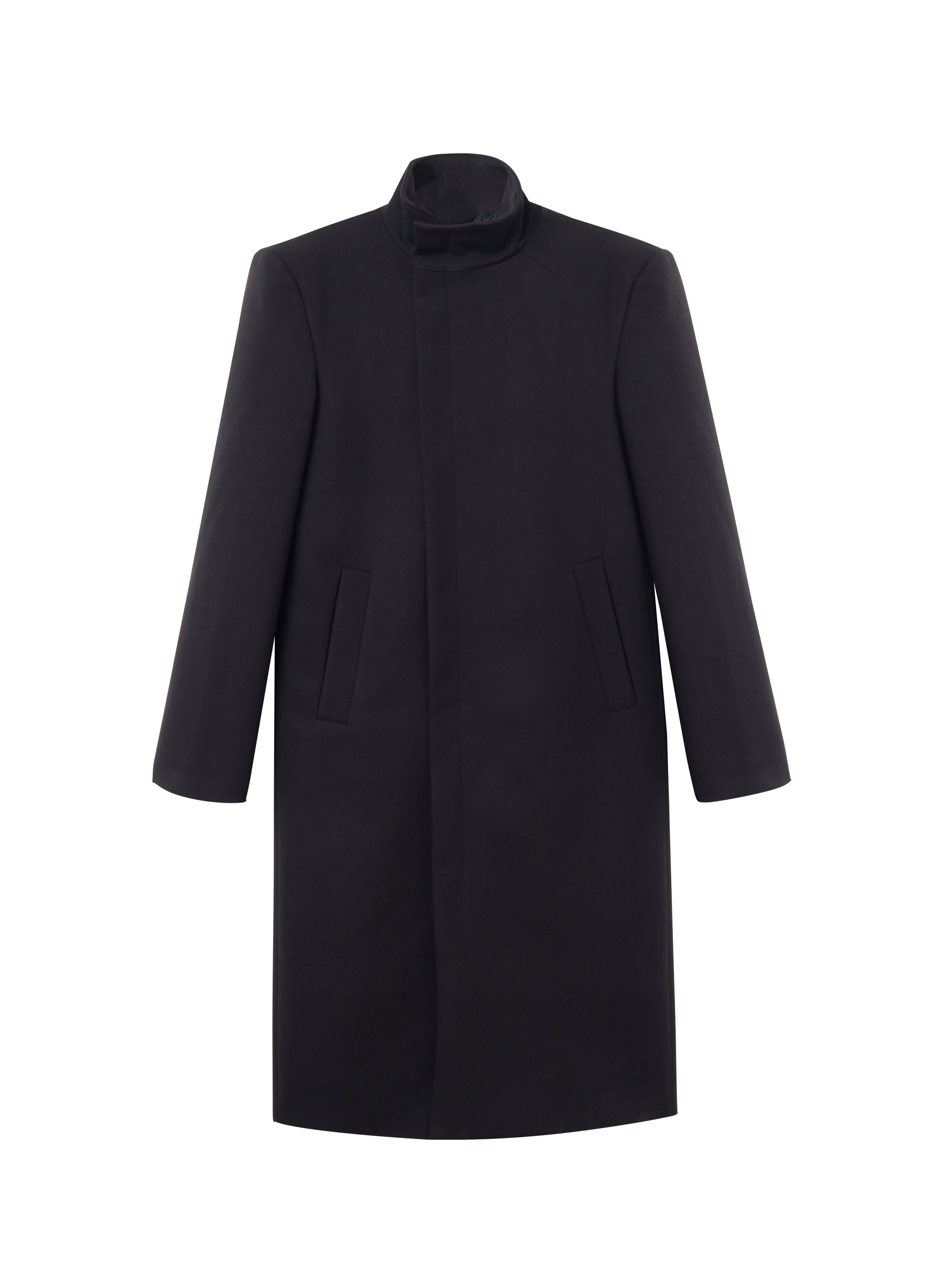 25FW SHARP SHOULDER WOOL COAT