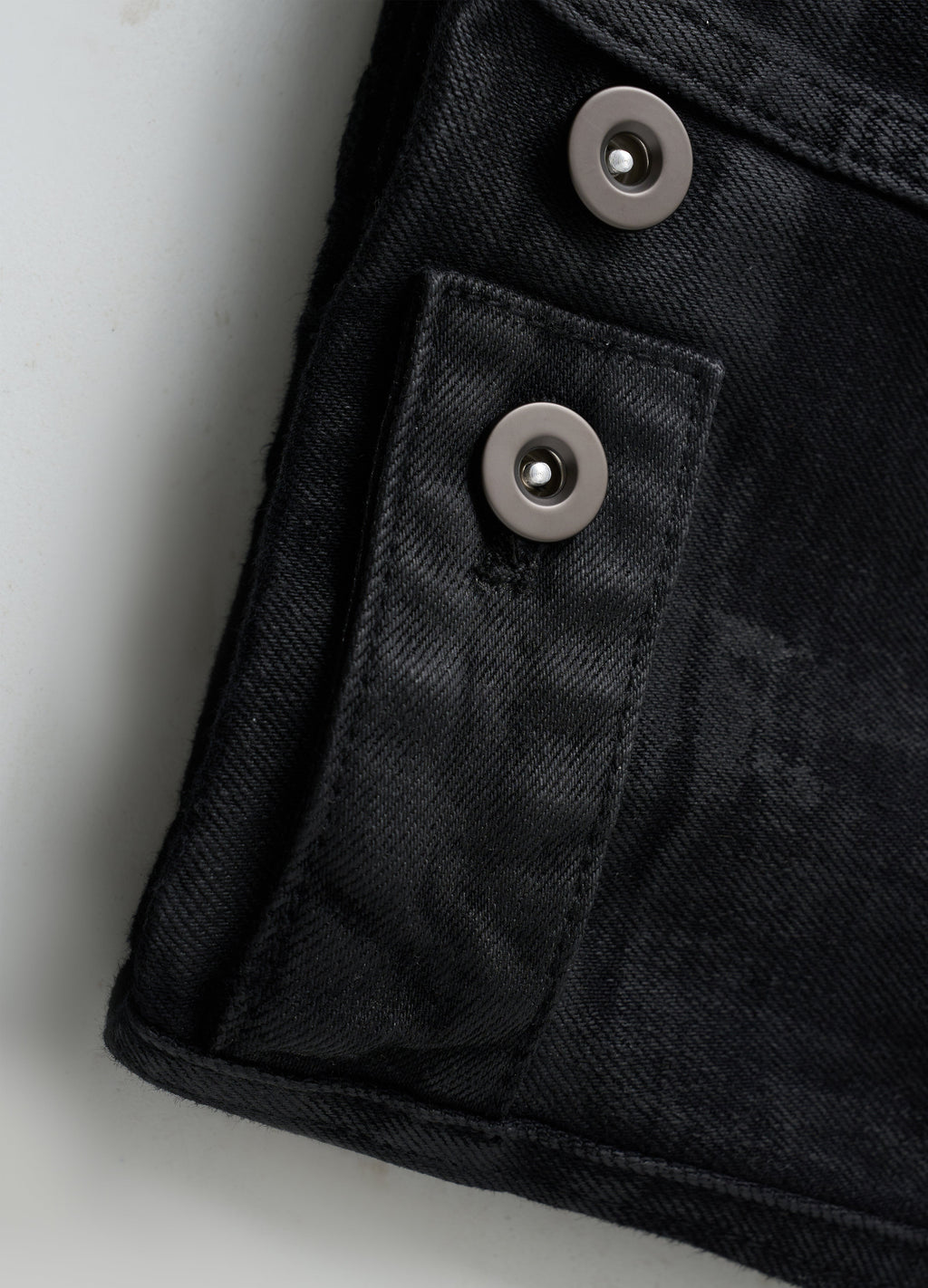 25FW HAND-WAXED DENIM JACKET