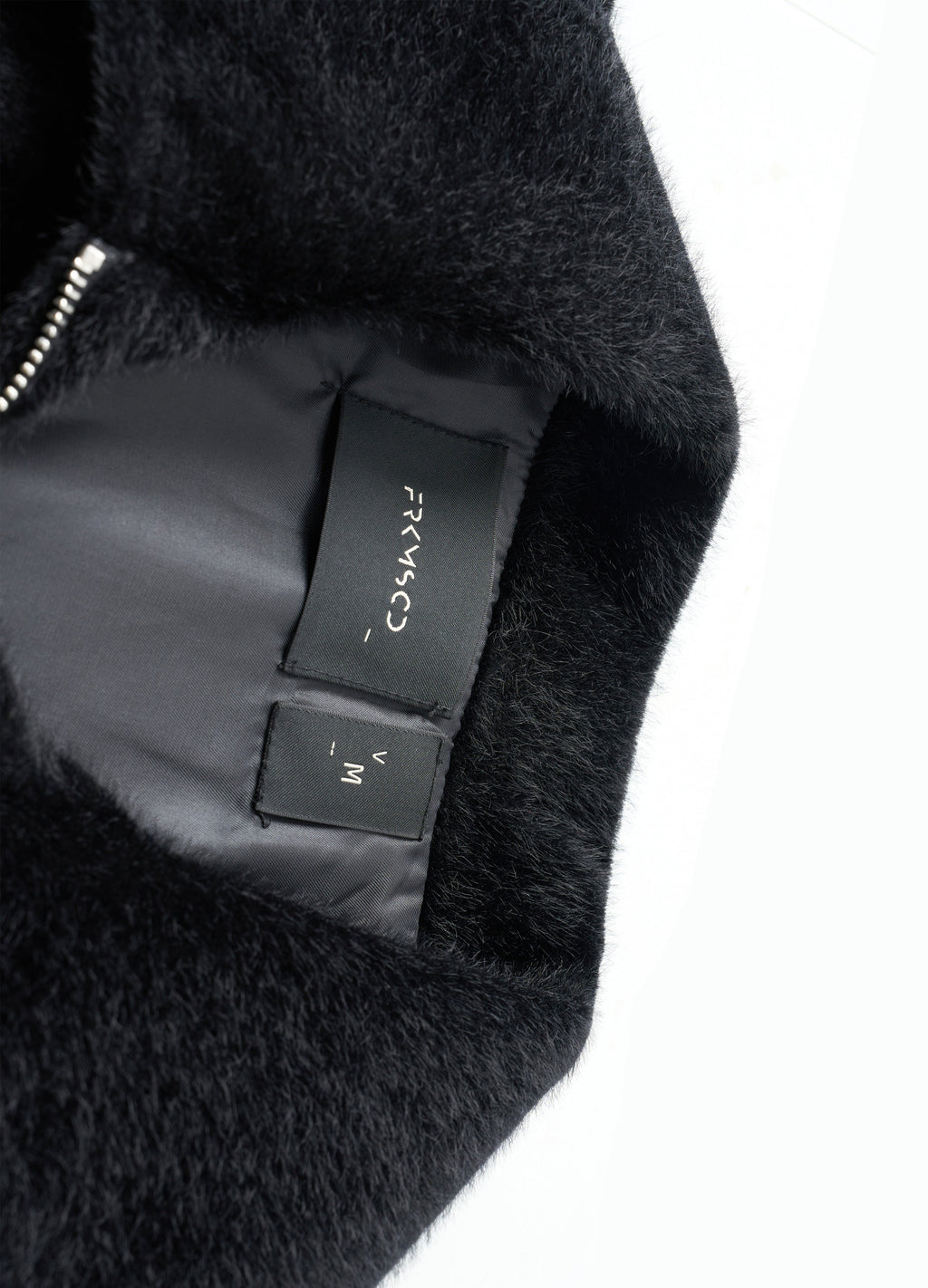 25FW STUDDED HORSEHAIR JACKET