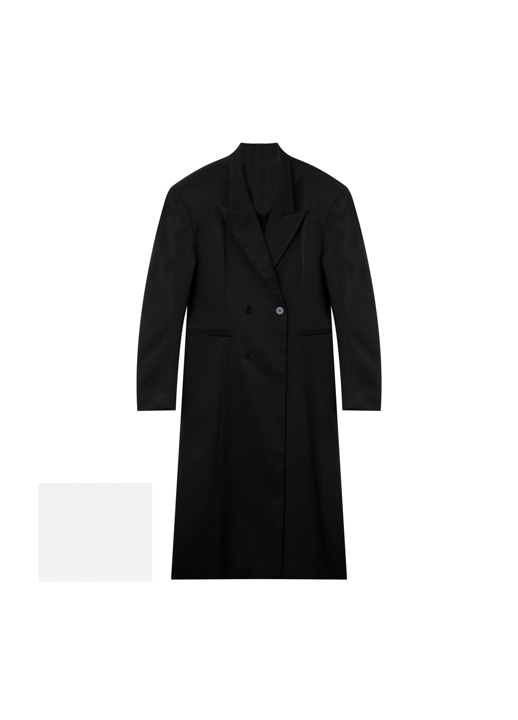 25FW HOURGLASS TAILORED WOOL COAT