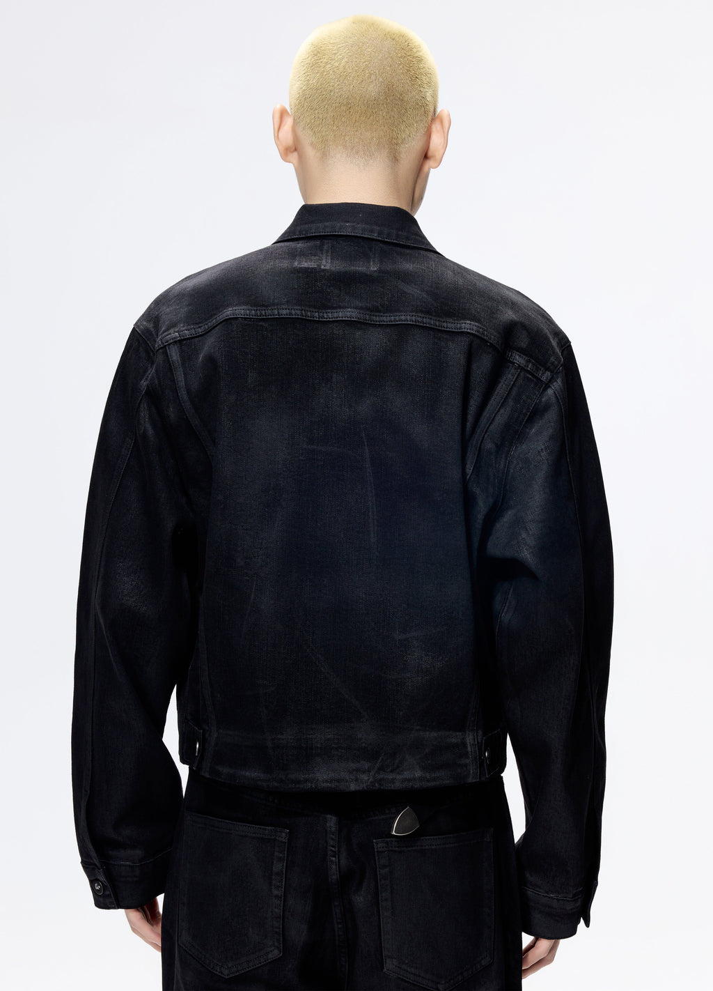 25FW HAND-WAXED DENIM JACKET