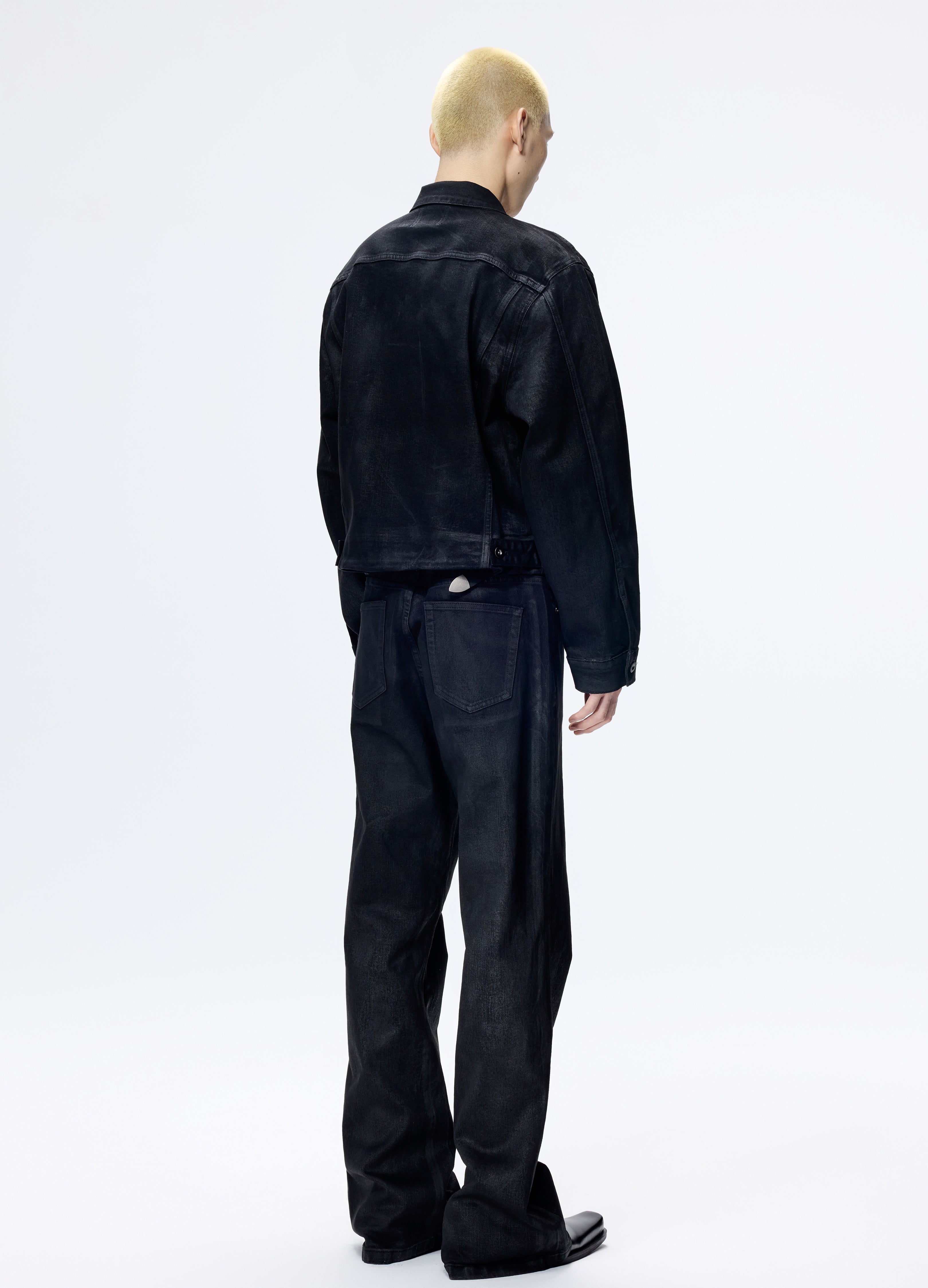 25FW HAND-WAXED STRAIGHT DENIM