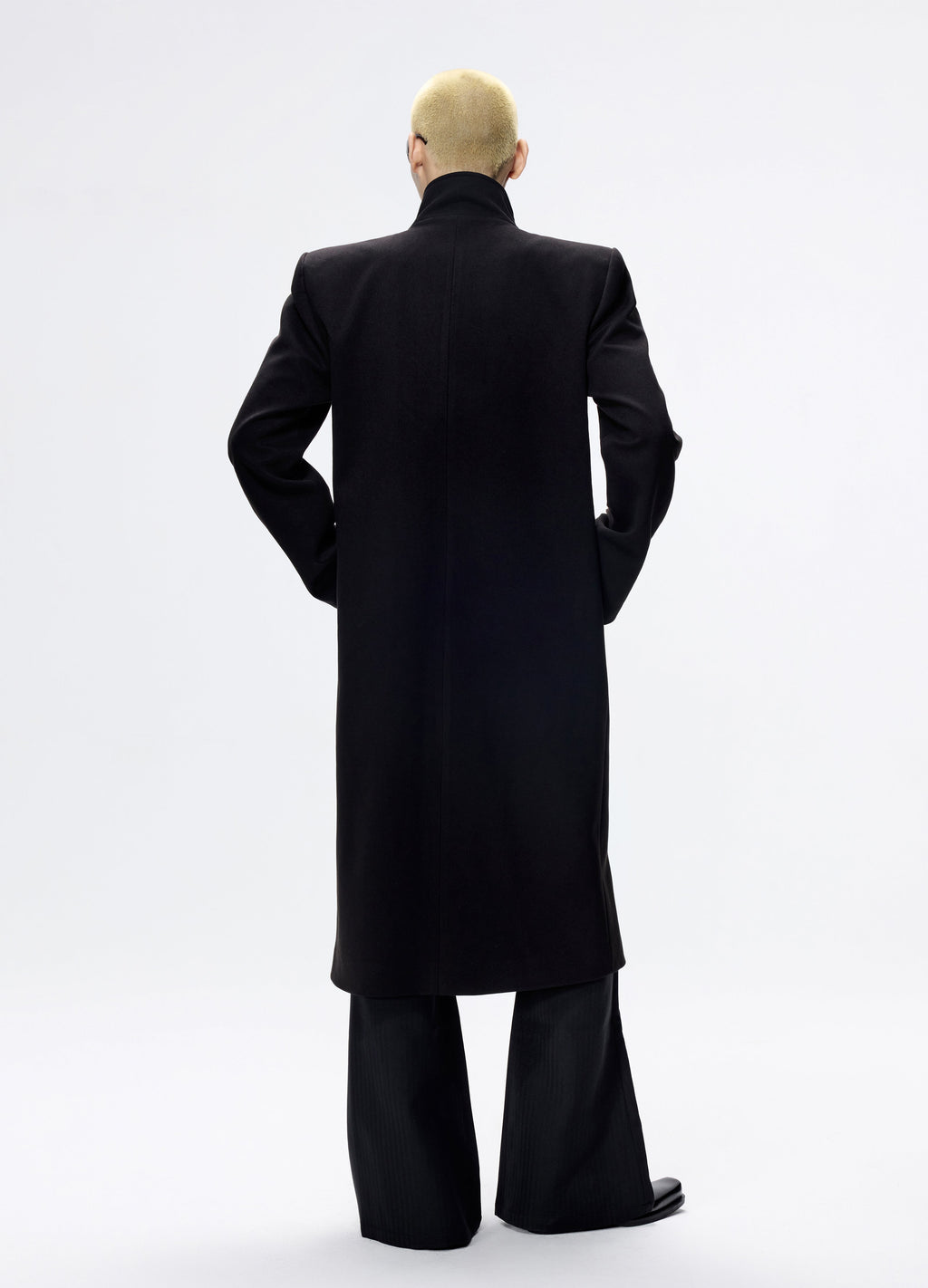 25FW SHARP SHOULDER WOOL COAT