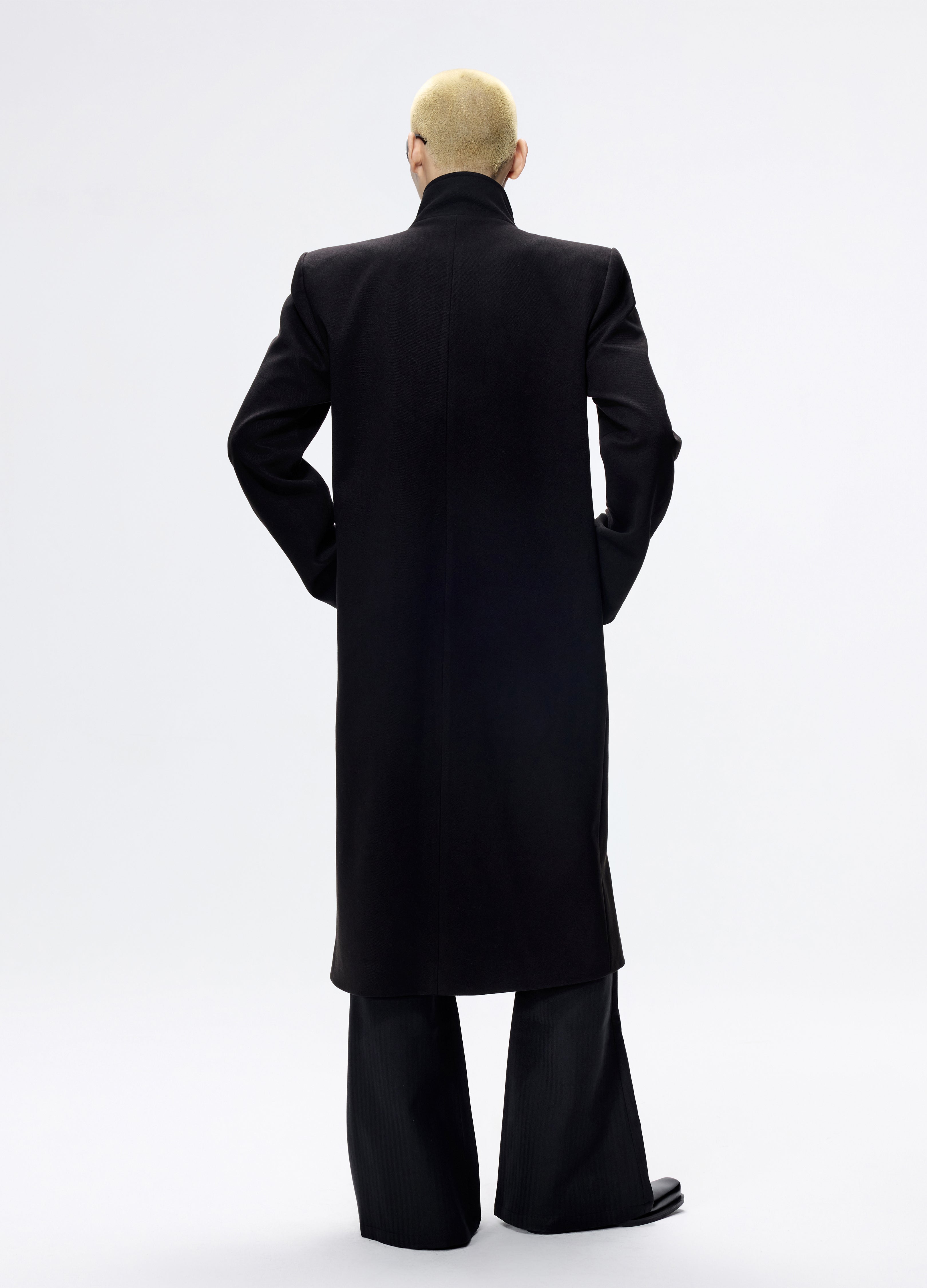 25FW SHARP SHOULDER WOOL COAT