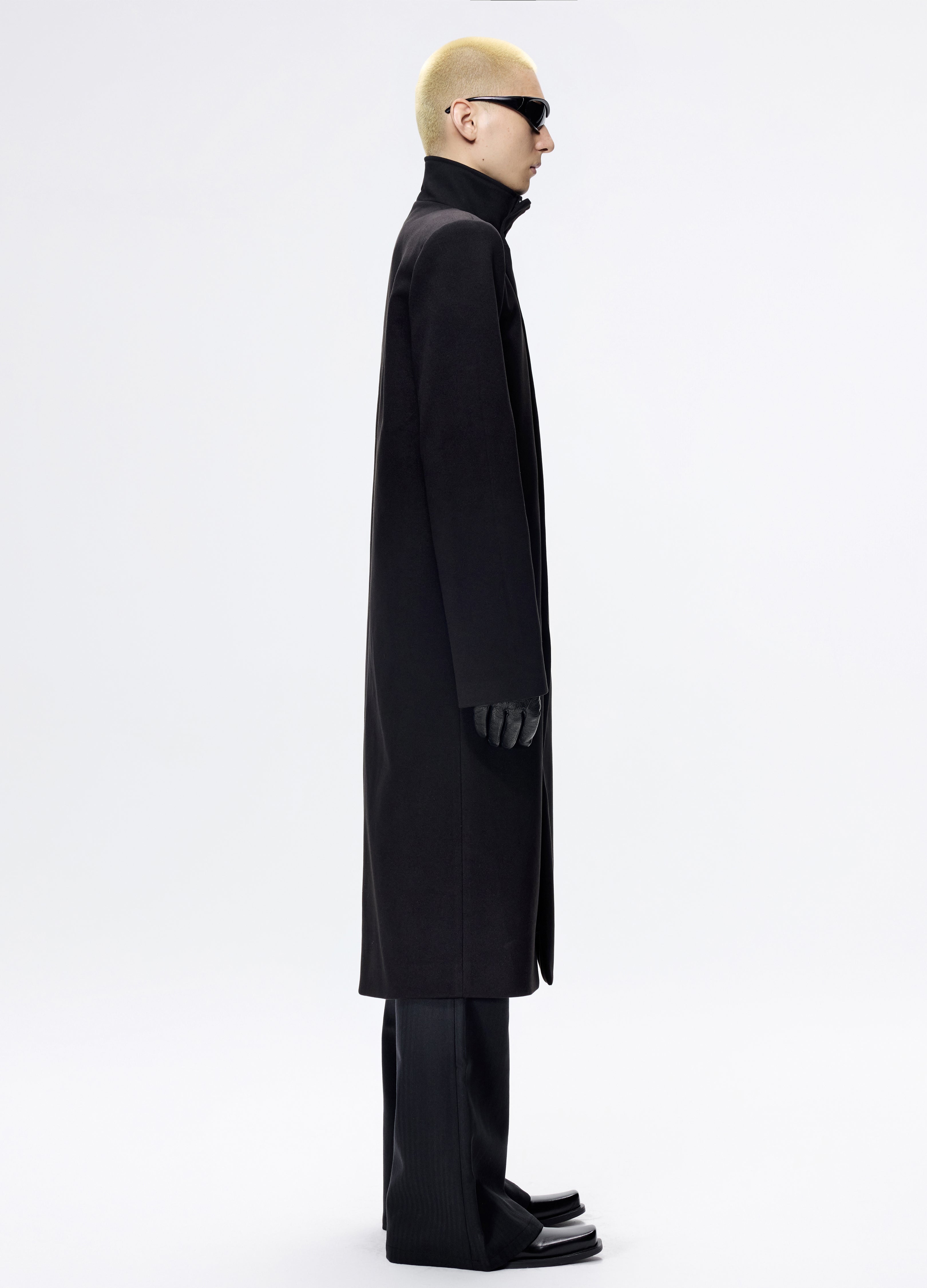 25FW SHARP SHOULDER WOOL COAT